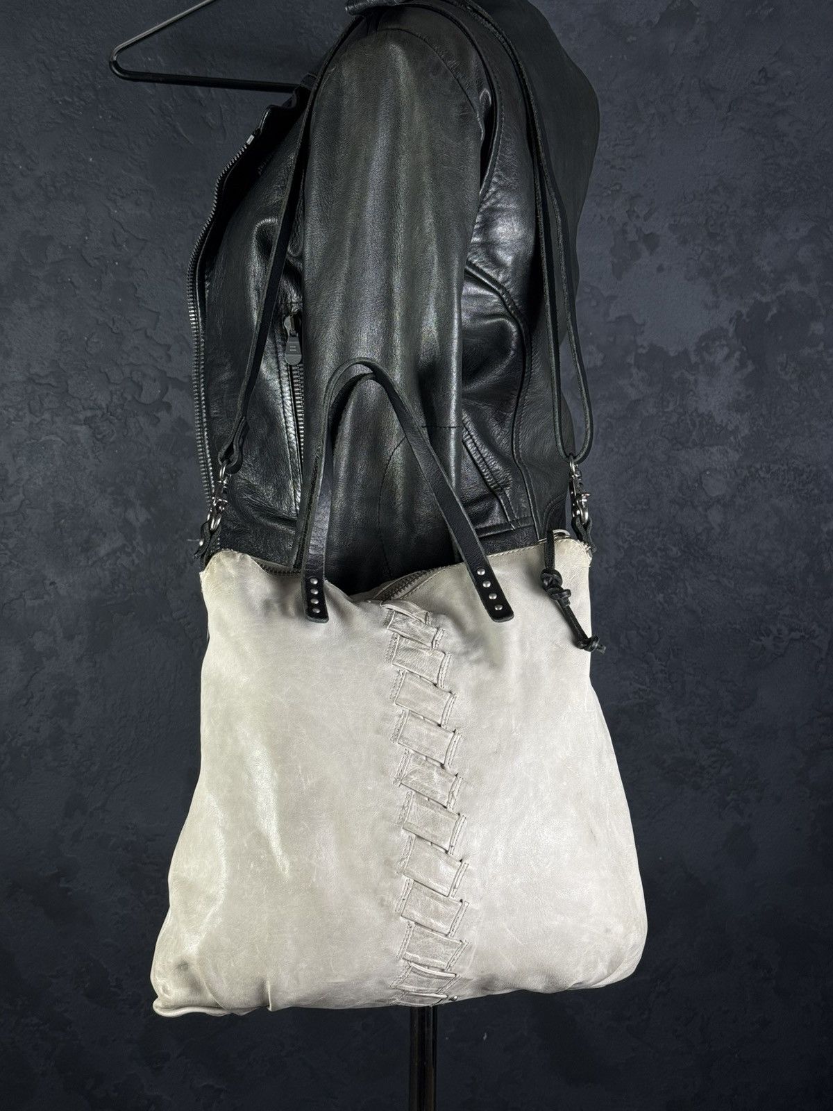 A.S.98 Vintage A. S98 AirStep Leather Handbag/ Shoulder Bag Rare Size ONE SIZE - 10 Thumbnail
