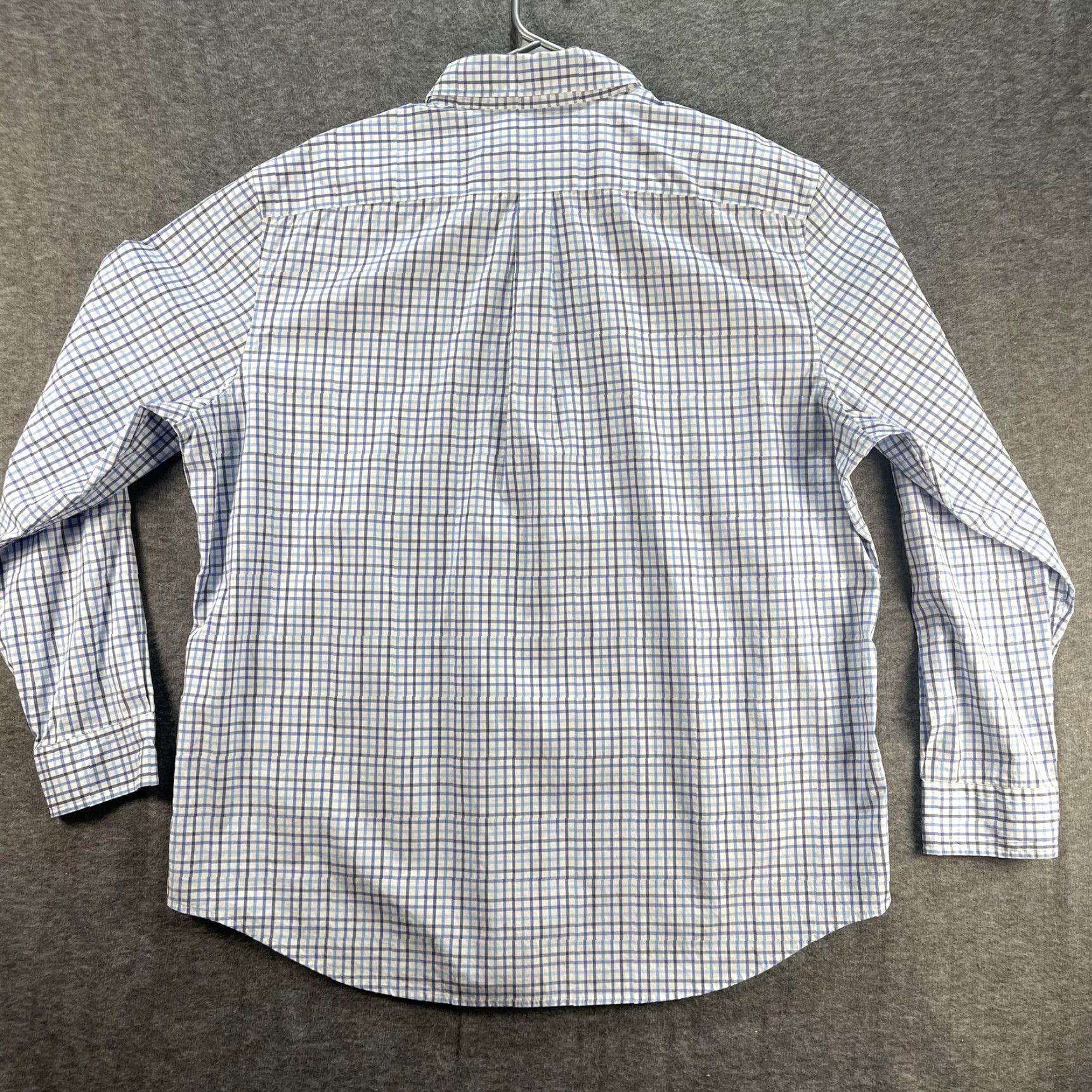 Vineyard Vines Vineyard Vines Shirt Mens XL Blue Plaid Classic Fit Whale Button-Down Stretch Size US XL / EU 56 / 4 - 4 Thumbnail