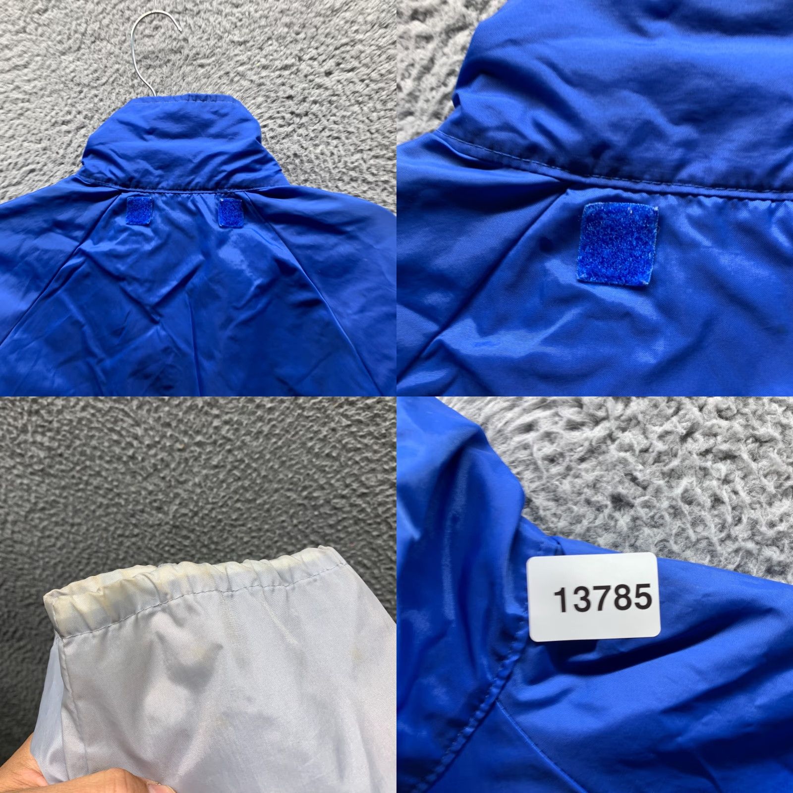 McGregor VINTAGE MacGregor Jacket Mens Racing Windbreaker Zip Blue Stripes Bomber Short Size US M / EU 48-50 / 2 - 10 Thumbnail