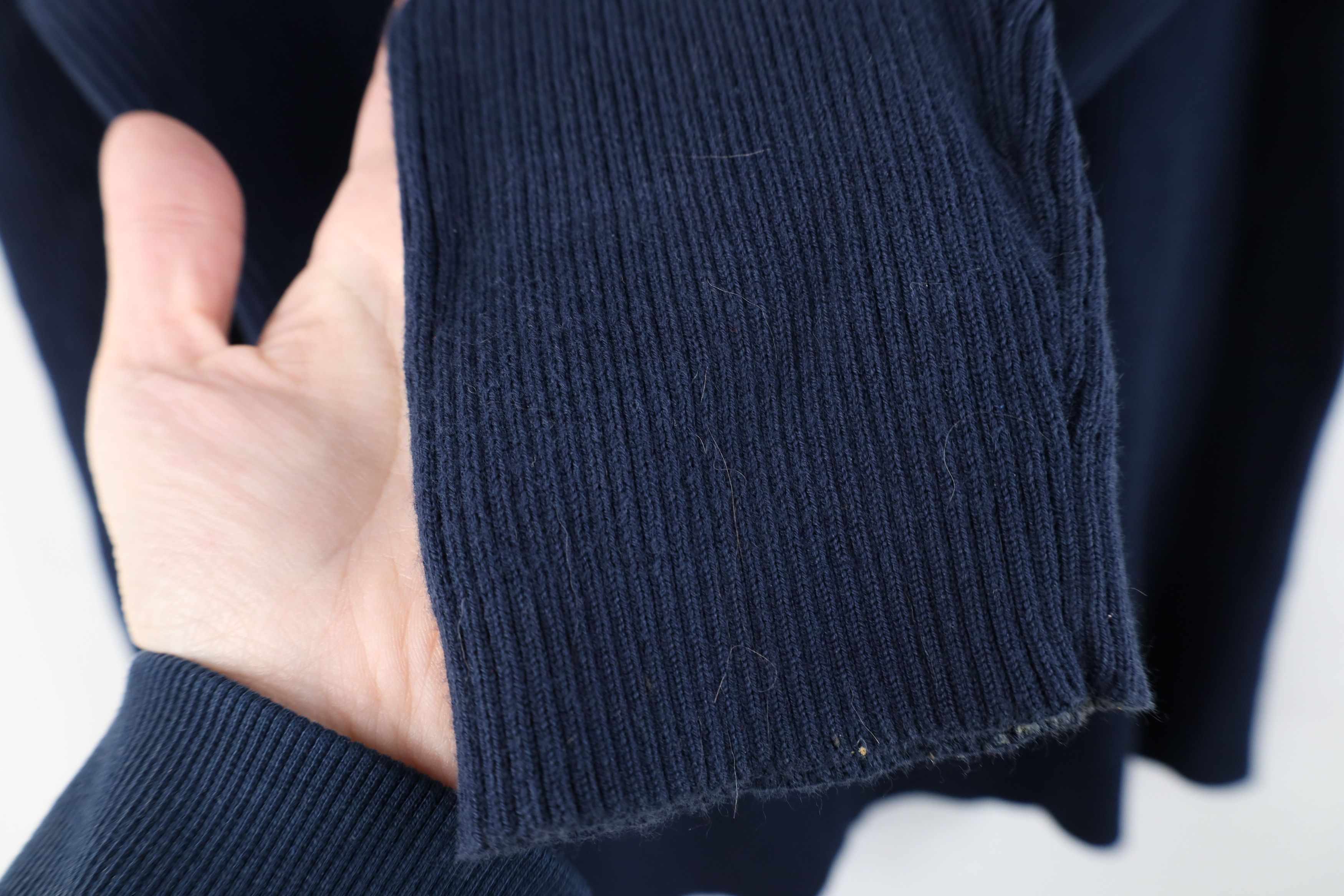 Ralph Lauren Vintage 90s Y2K Ralph Lauren Ribbed Knit Mock Neck Sweater Size L / US 10 / IT 46 - 8 Thumbnail
