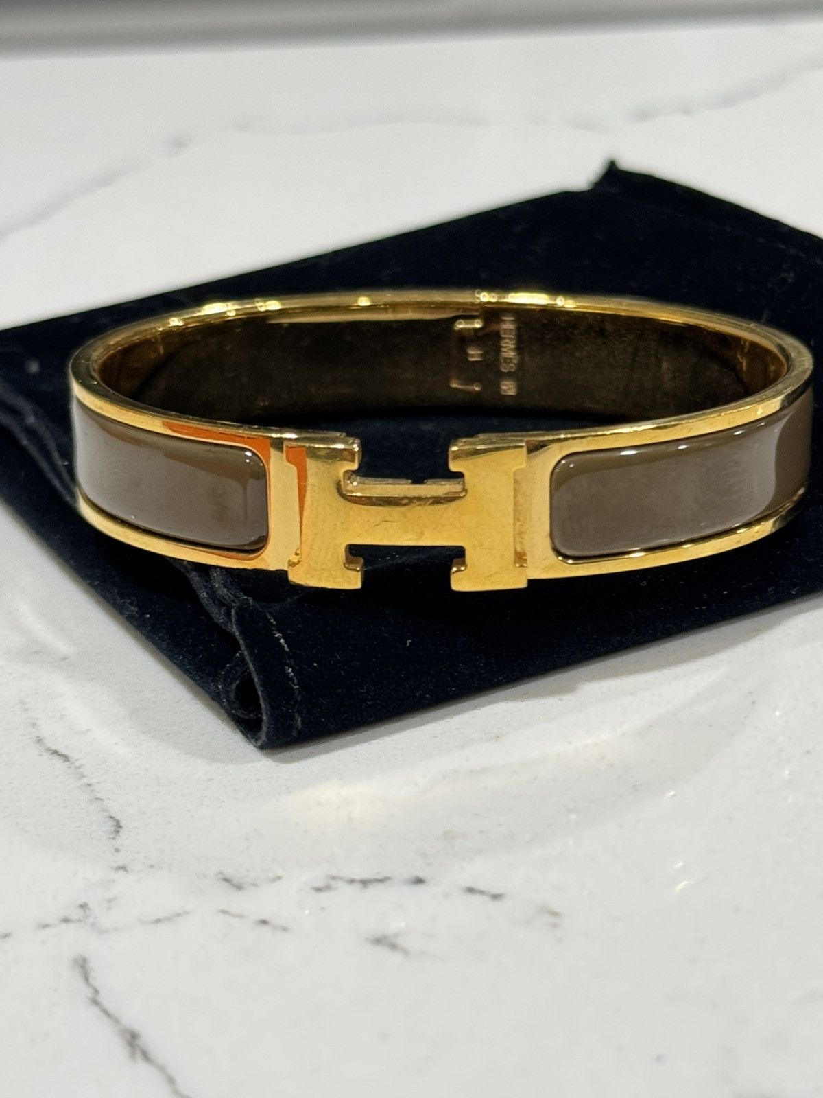 Hermes Hermes Clic H Enamel Bracelet Size ONE SIZE - 4 Thumbnail