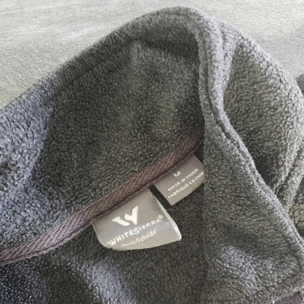 White Sierra Grey Classic White Sierra Fleece Zip Up Size M / US 6-8 / IT 42-44 - 3 Thumbnail