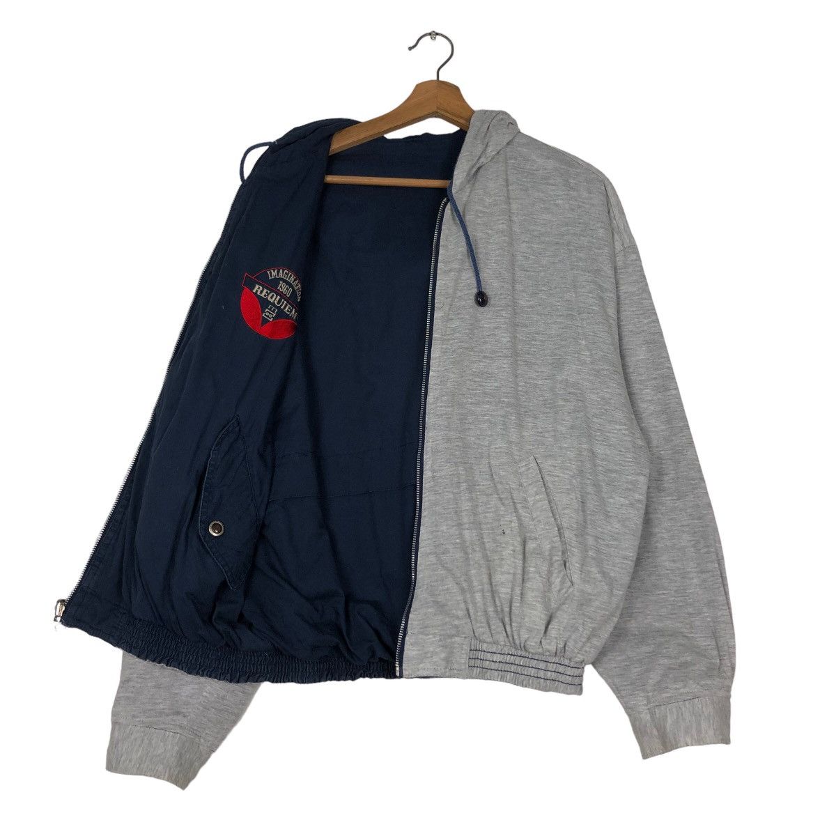 Hysteric Glamour 🔥Vintage Reversible Bomber Jacket Sp Lex Japan Made Size US L / EU 52-54 / 3 - 12 Thumbnail