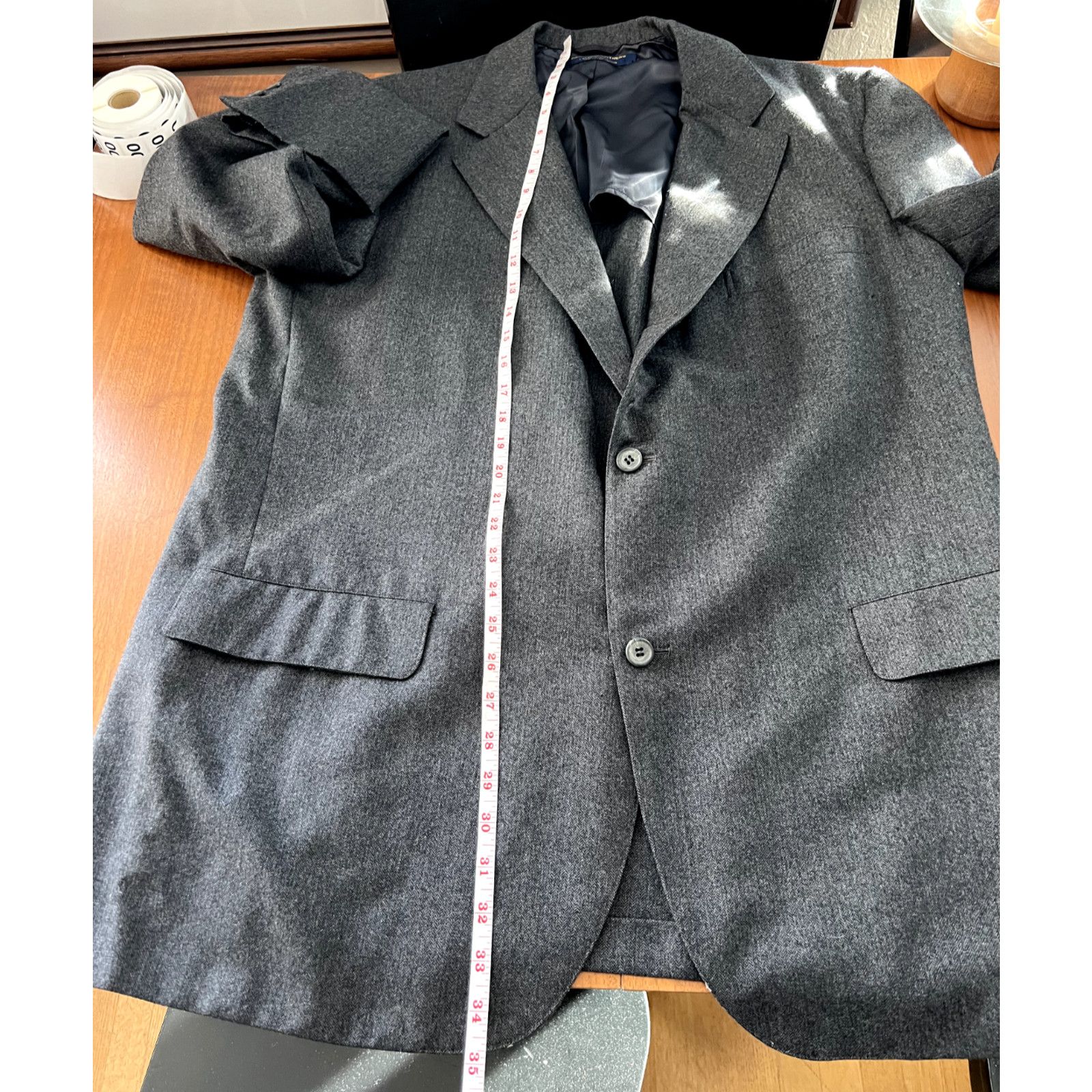 Brooks Brothers Mid 1970s Vintage Herringbone Brooks Brothers Blazer 46L 41W Size US S / EU 44-46 / 1 - 5 Thumbnail