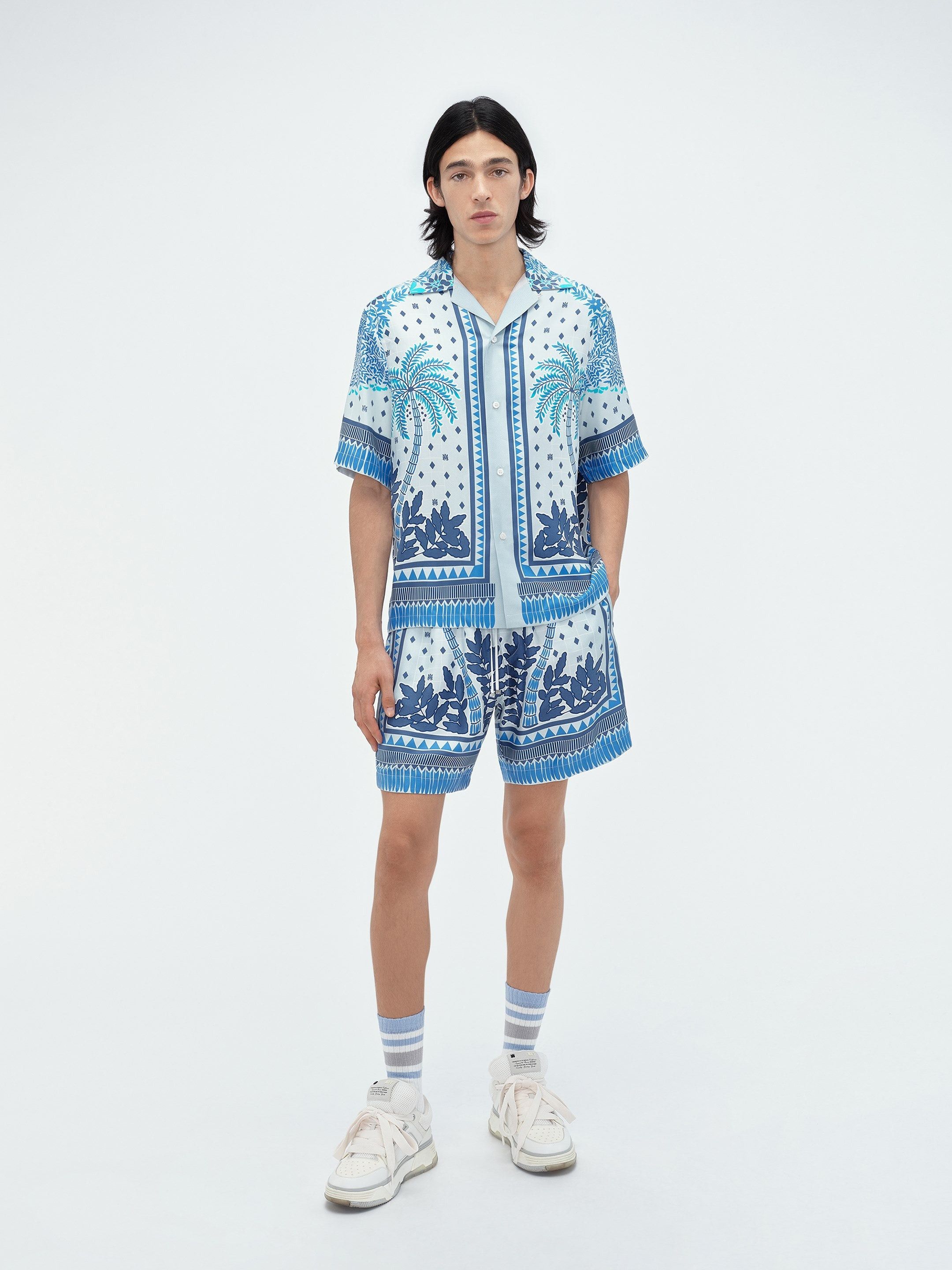 Amiri o1s1wg110425 Palm Tree Shorts in Multicolor Size US 32 / EU 48 - 2 Thumbnail