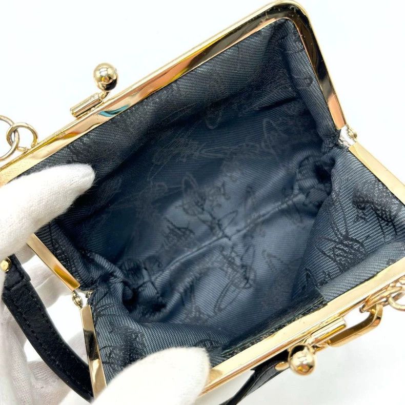 Vivienne Westwood Vivienne Westwood size os Saturn logo gold bag Size ONE SIZE - 5 Thumbnail