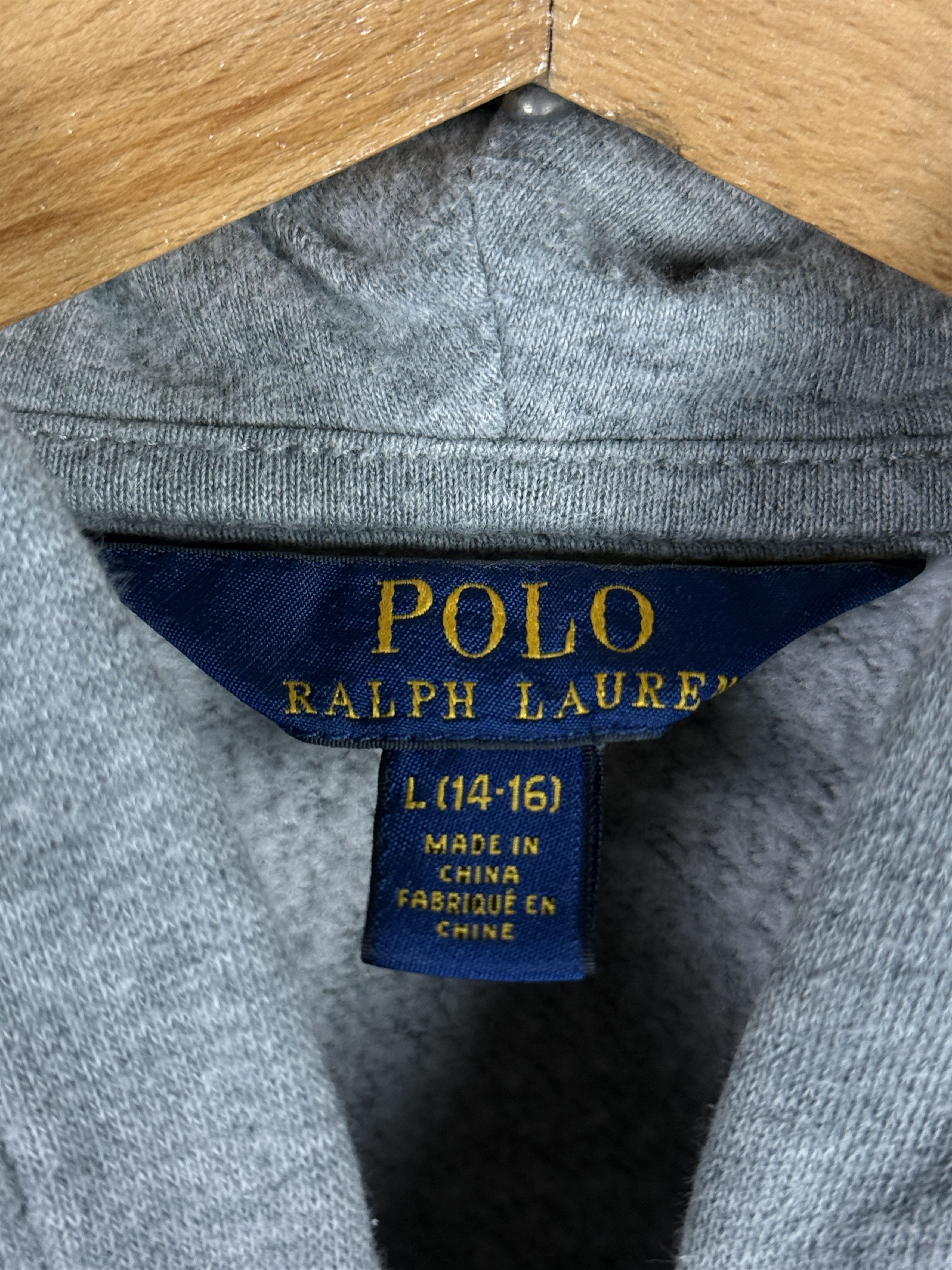 Ralph Lauren Ralph Lauren zip-up grey mini logo pony embroidery hoodie Size L / US 10 / IT 46 - 5 Thumbnail