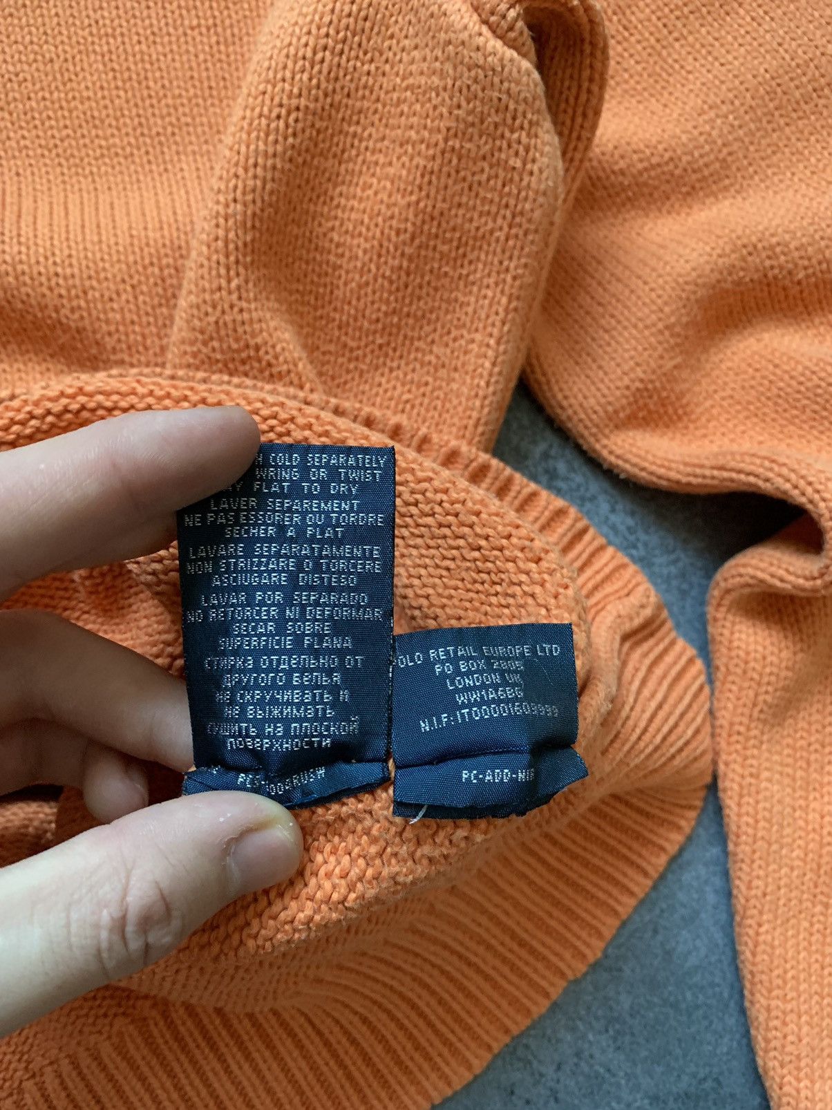 Polo Ralph Lauren × Vintage Vintage Polo Ralph Lauren Zip 1/4 Sweater Old Money Y2K Size US L / EU 52-54 / 3 - 10 Thumbnail