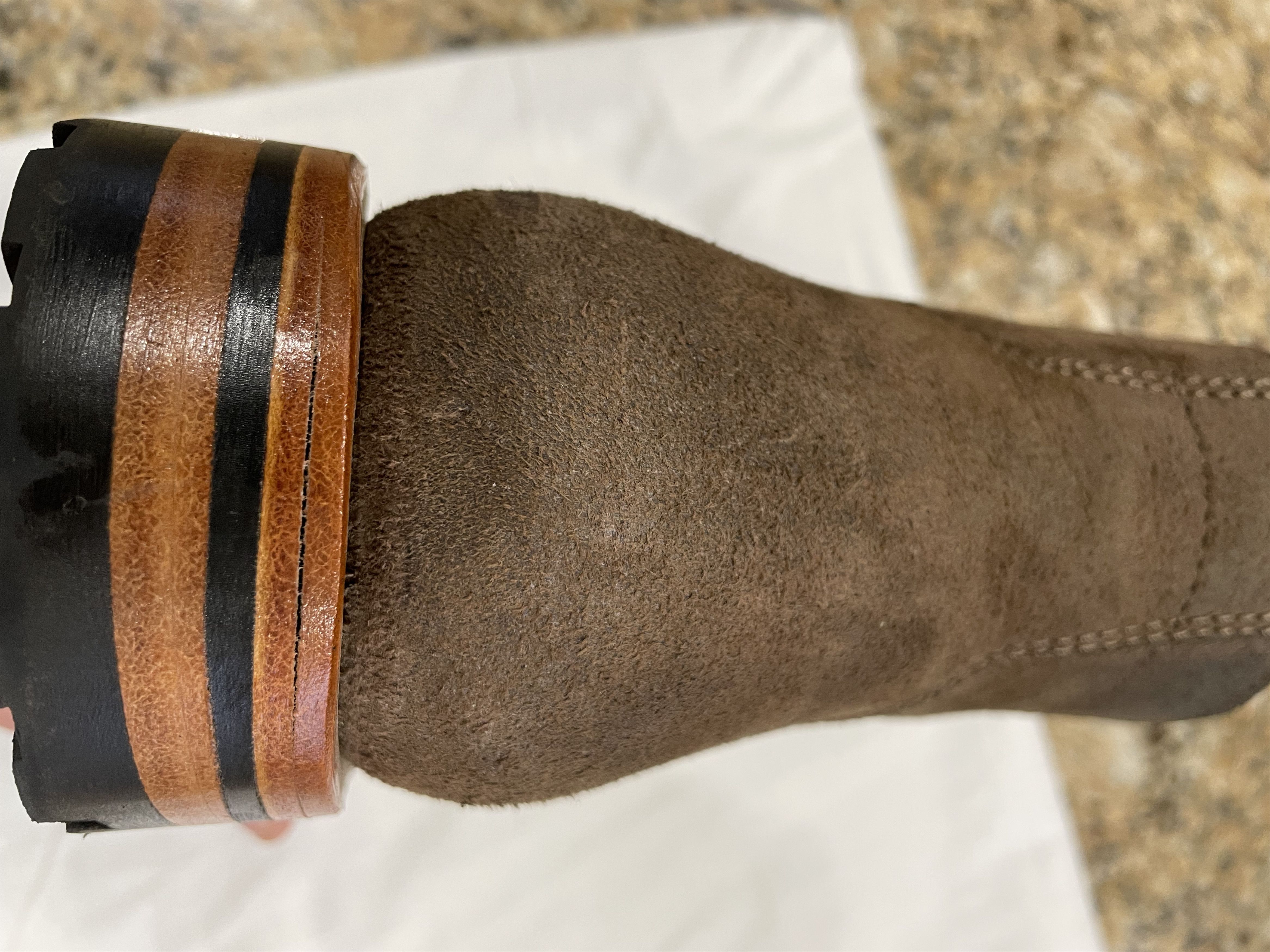Parkhurst Parkhurst Allen Stitchdown in C.F. Stead Stone Waxed Mohawk Size US 8.5 / EU 41-42 - 8 Thumbnail