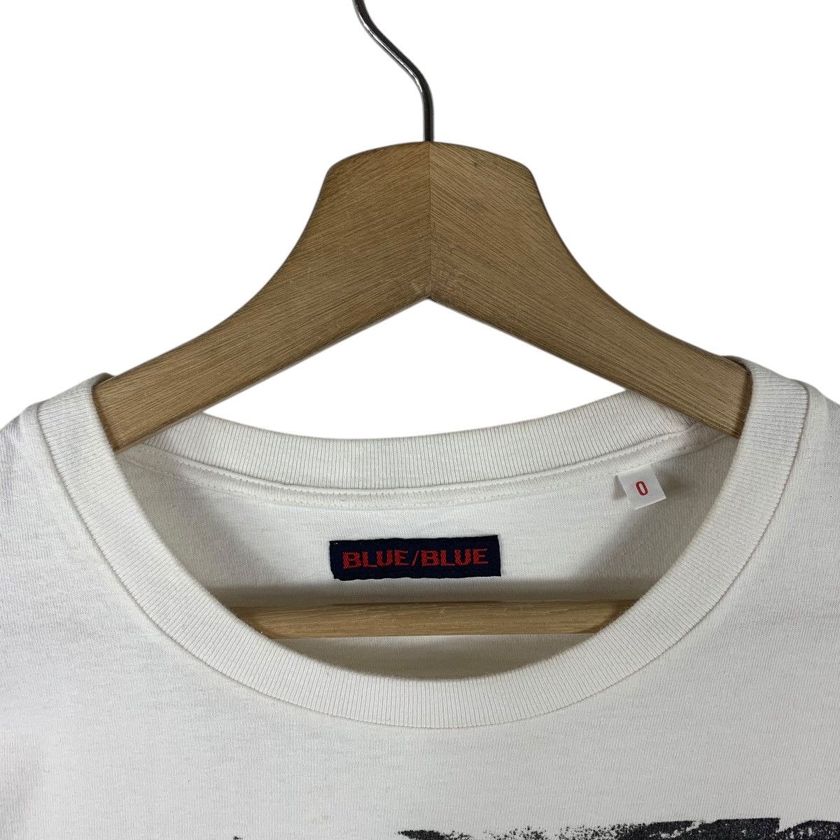 Blue Blue Japan × Japanese Brand × Vintage Vintage 90s BLUE BLUE Japan photo print tee Size US XS / EU 42 / 0 - 5 Thumbnail