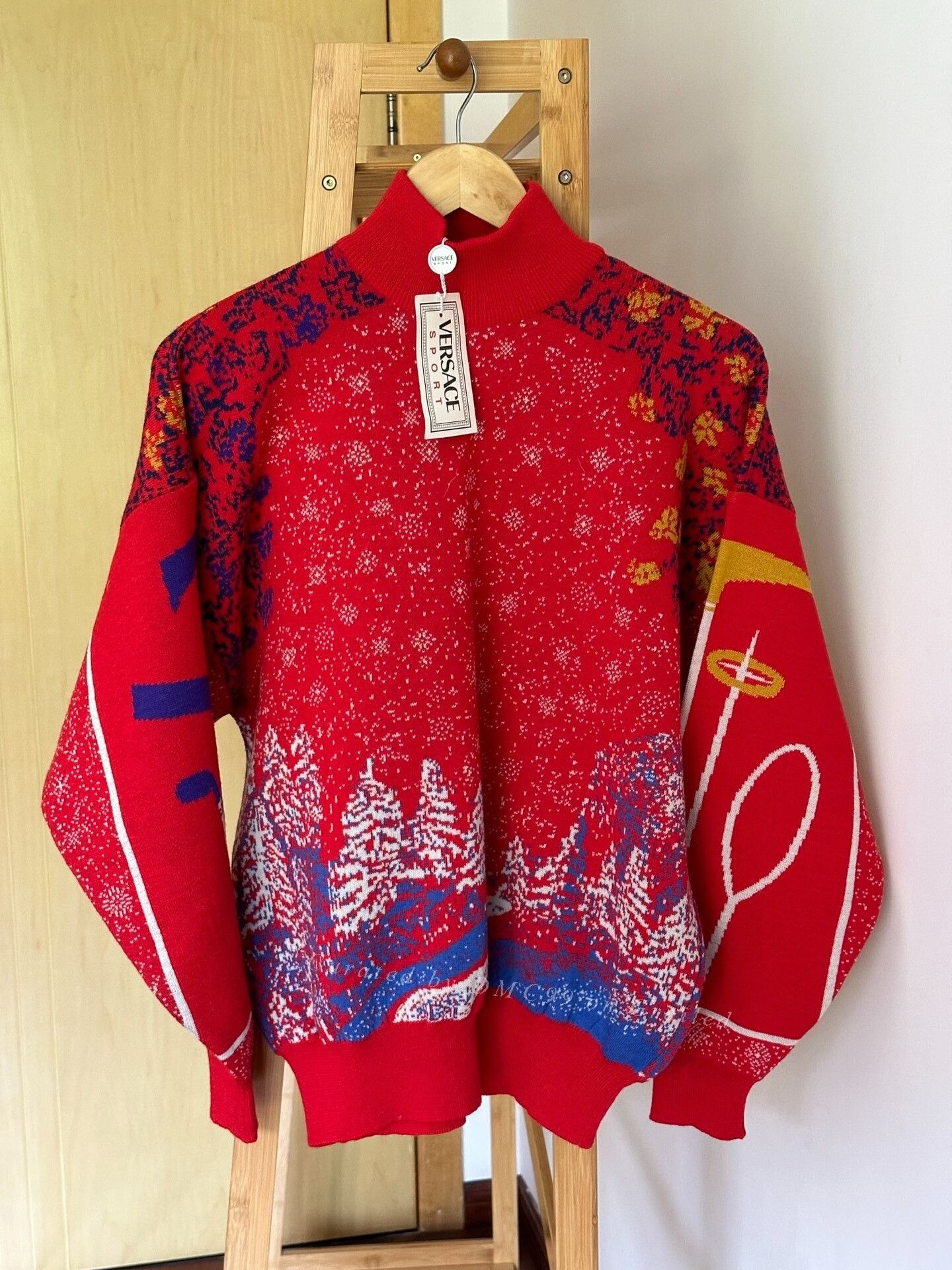 Versace Versace Sport Made in Italy Sweater Size US S / EU 44-46 / 1 - 1 Thumbnail