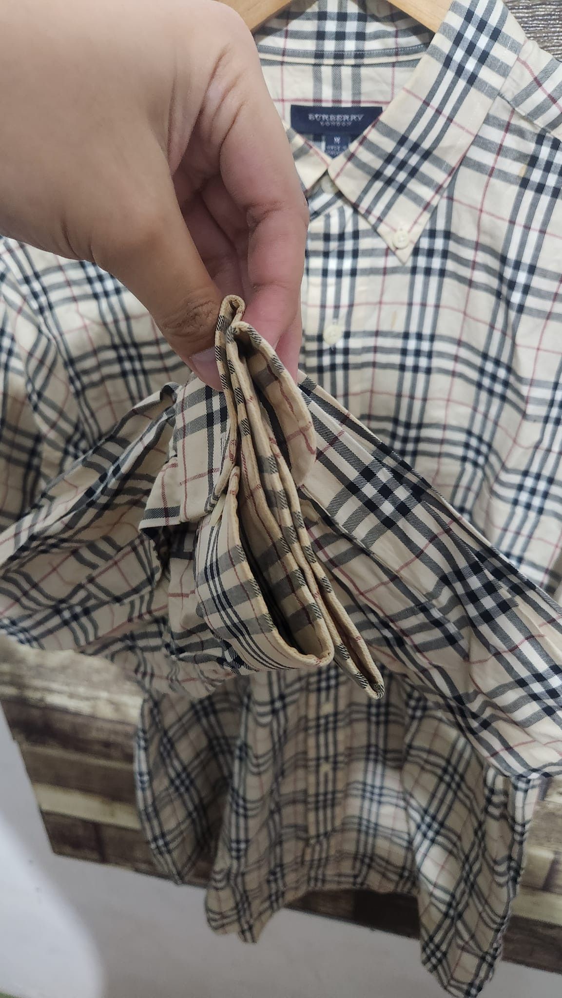Burberry × Vintage Vintage Burberry London Pocket Nova Check Size US M / EU 48-50 / 2 - 5 Thumbnail