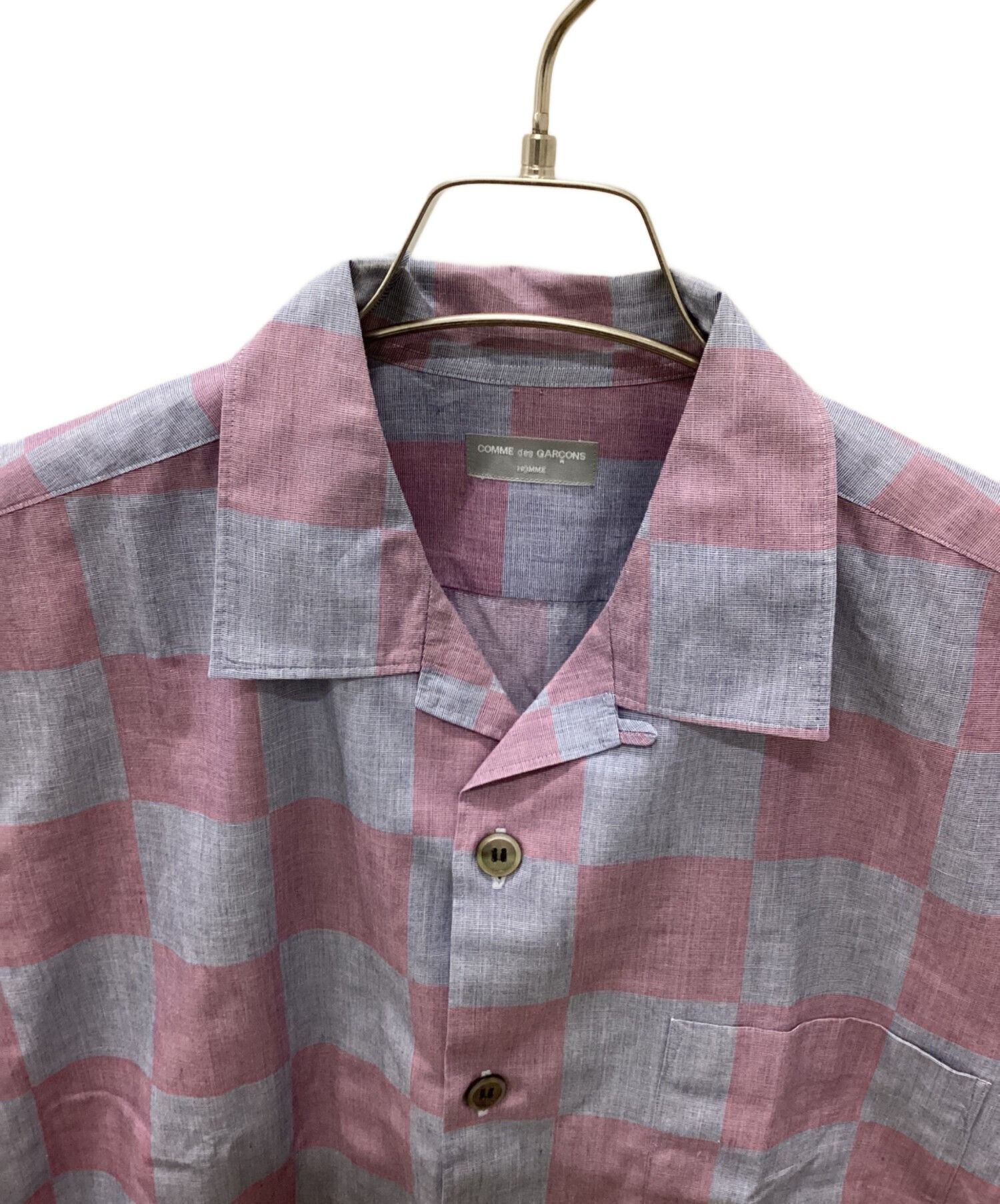Comme des Garcons Homme 2001 Checkered Shirt Size US L / EU 52-54 / 3 - 3 Thumbnail