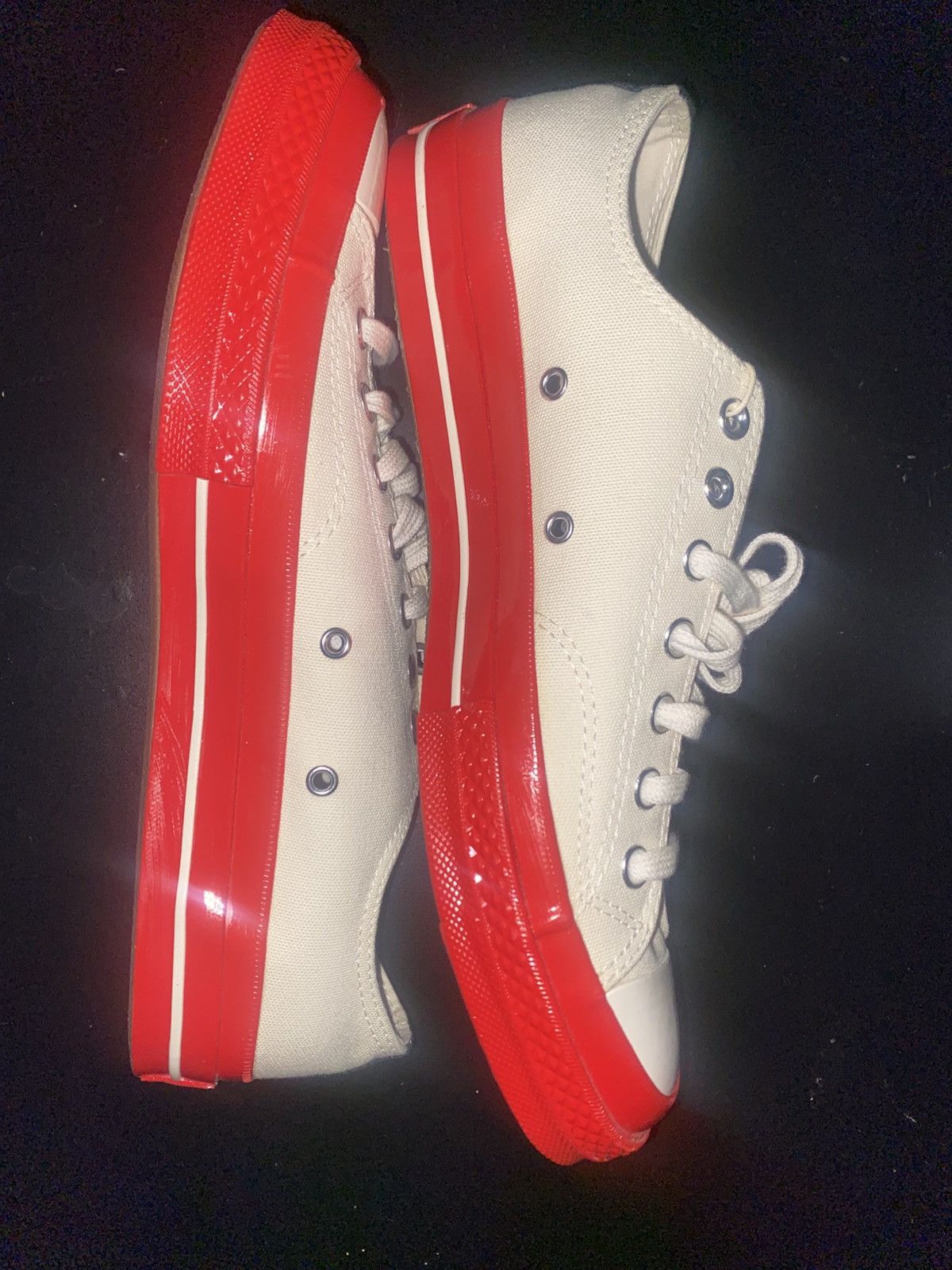 Comme des Garcons PLAY × Converse Converse Chuck Taylor All Star 70 Ox Comme des Garcons Egret Size US 10.5 / EU 43-44 - 1 Thumbnail