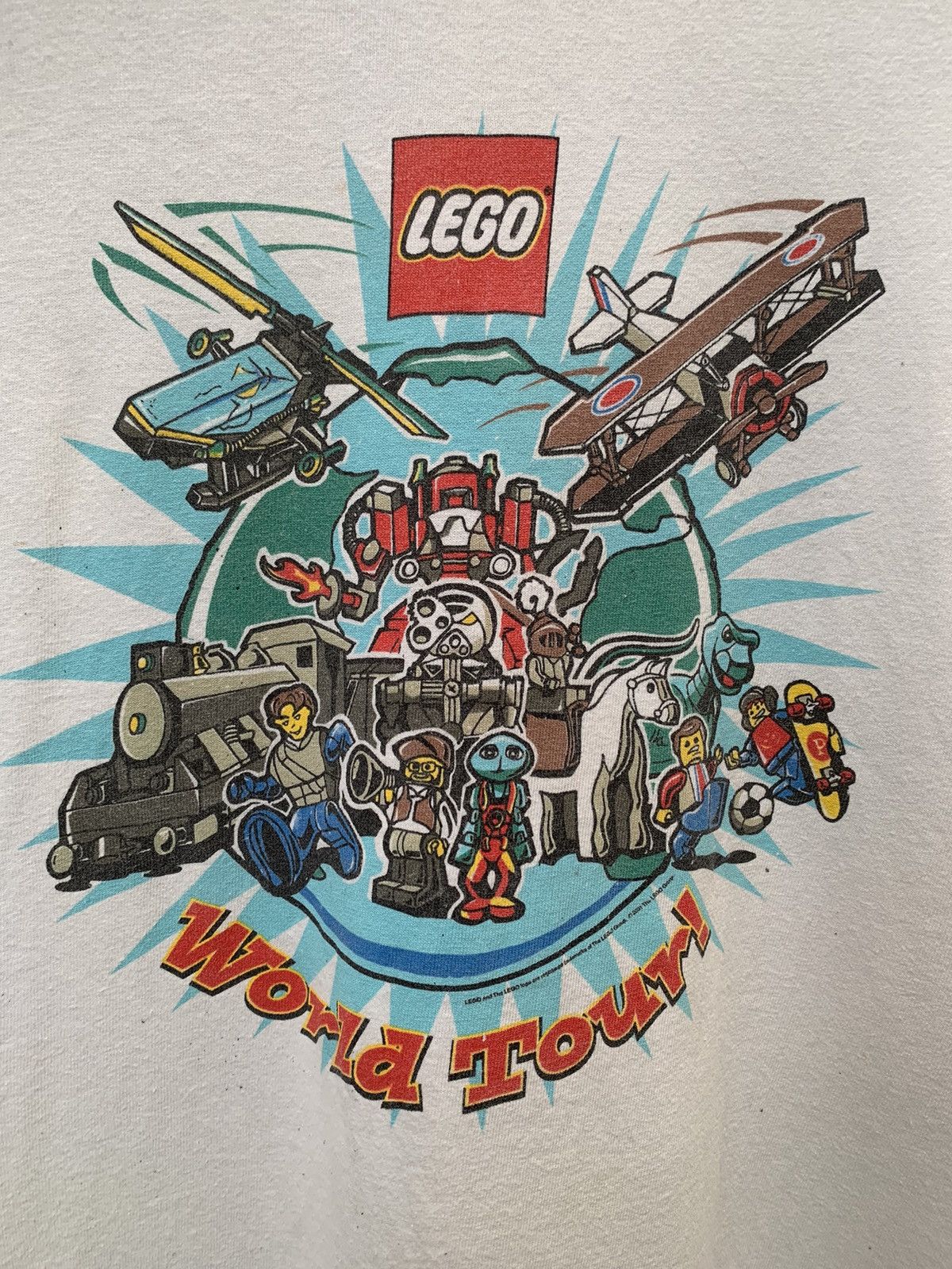 Band Tees × LEGO × Vintage Vintage Lego World Tour T shirts Size US M / EU 48-50 / 2 - 4 Thumbnail