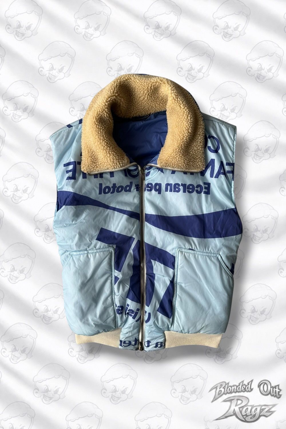 Dolce & Gabbana FW04 Dolce & Gabanna Coca Cola Archive Sherpa Collar Vest Size US L / EU 52-54 / 3 - 1 Thumbnail
