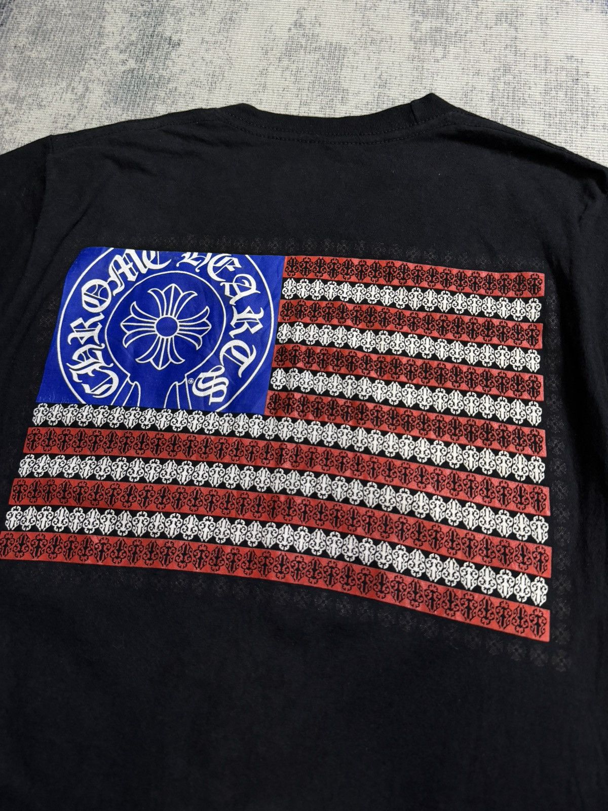 Chrome Hearts Amflag - American Flag Tee Size US S / EU 44-46 / 1 - 5 Thumbnail