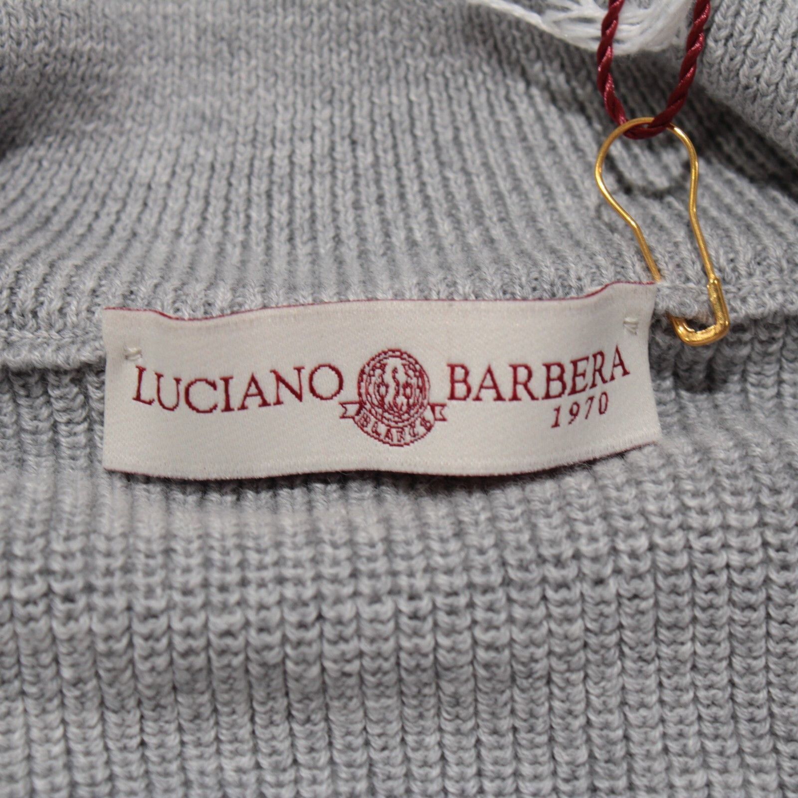 Luciano Barbera Luciano Barbera Sweater Size US S in Gray Size US S / EU 44-46 / 1 - 3 Thumbnail