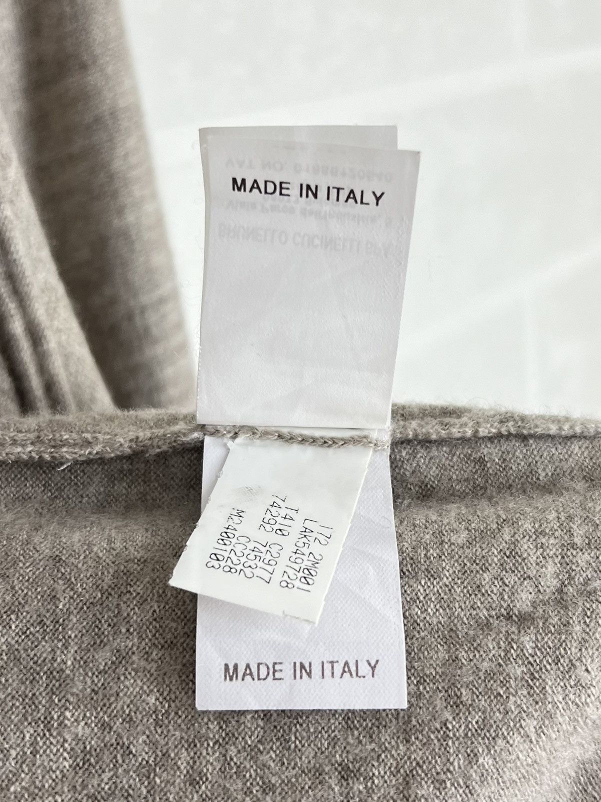 Brunello Cucinelli BRUNELLO CUCINELLI Sweater Turtleneck Cashmere/Wool Virgin Size US L / EU 52-54 / 3 - 10 Thumbnail