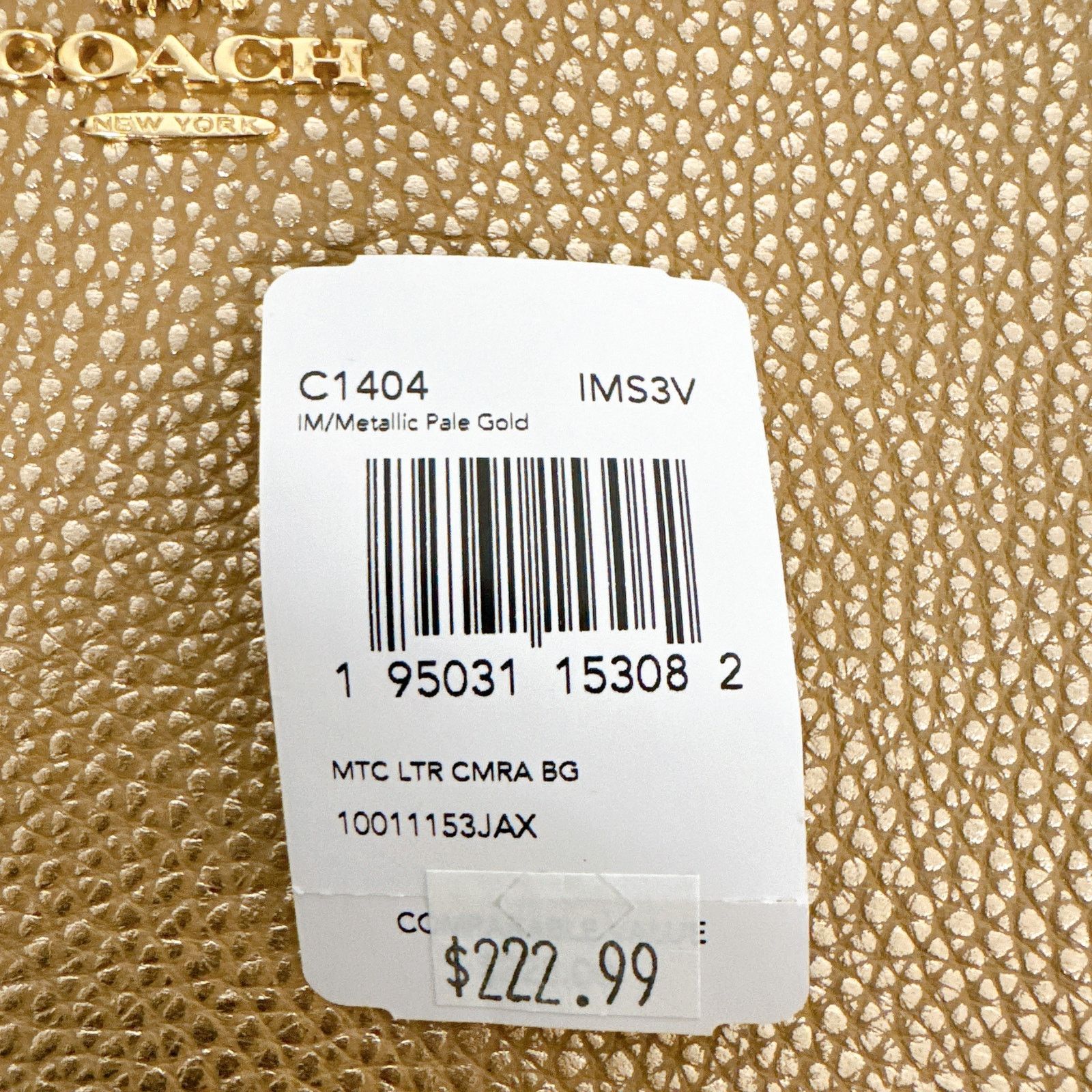 Coach Coach C1404 MINI CAMERA BAG Size ONE SIZE - 8 Thumbnail