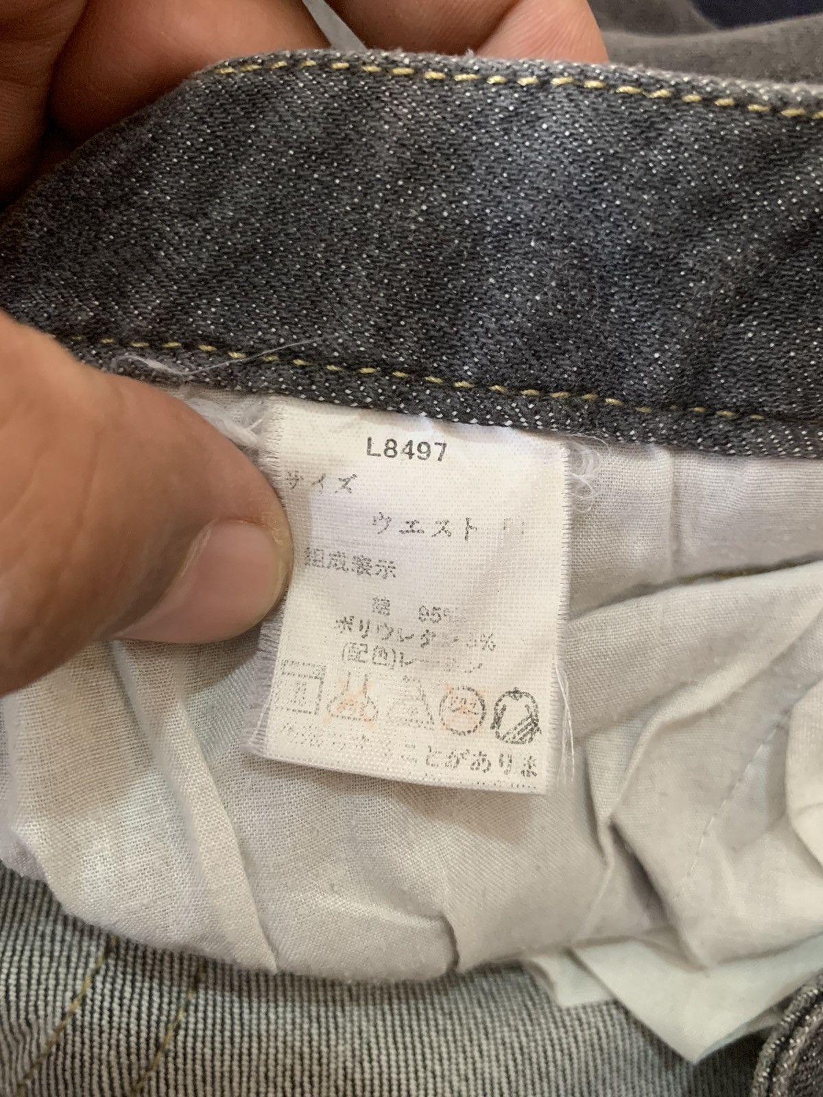Japanese Brand Vintage Flare ORIRIN Bootcut Side Button Leg Denim Size 28" / US 6 / IT 42 - 12 Thumbnail
