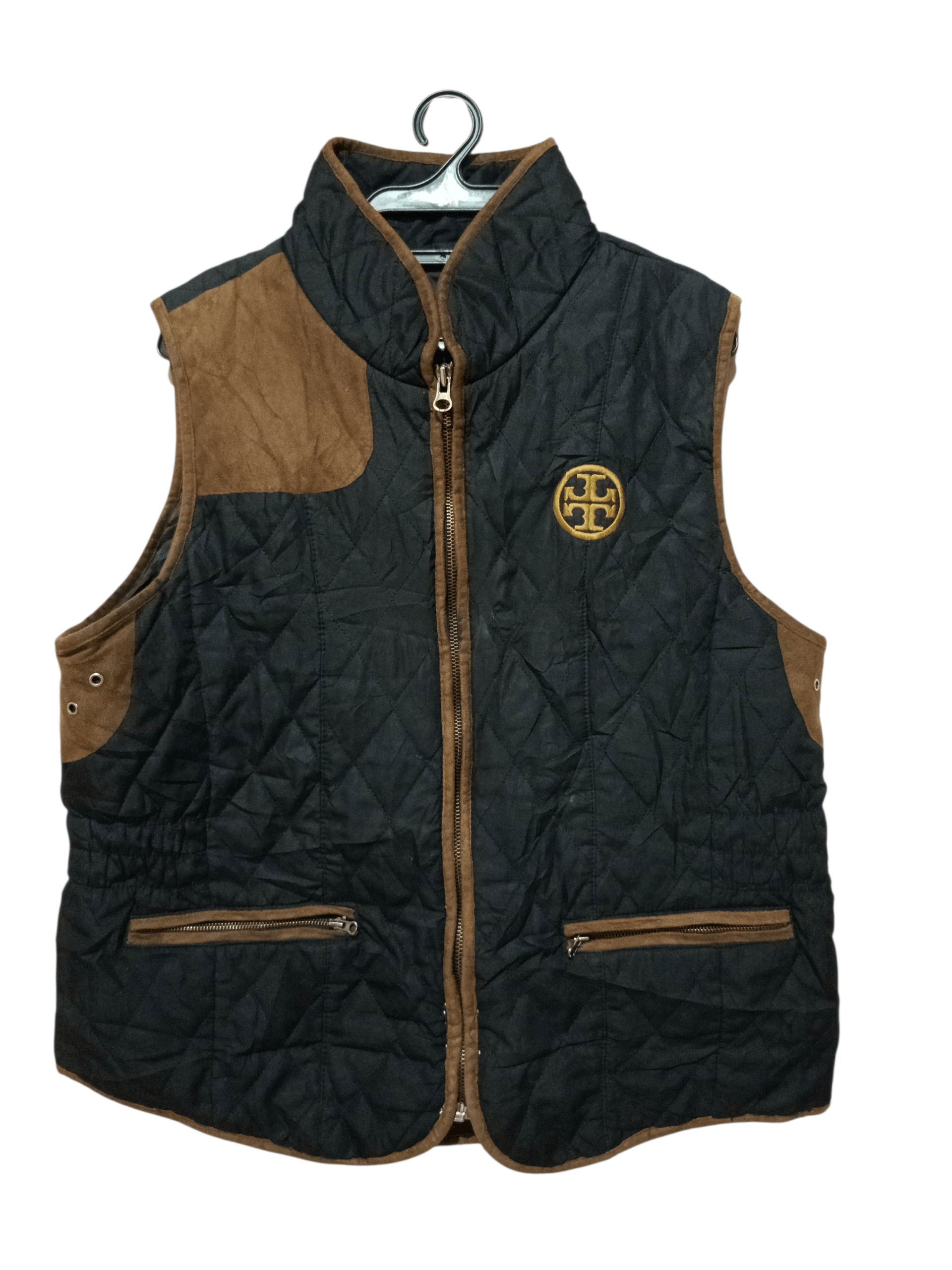 Tory Burch Tory Burch Quilted Vest Size XL / US 12-14 / IT 48-50 - 1 Thumbnail
