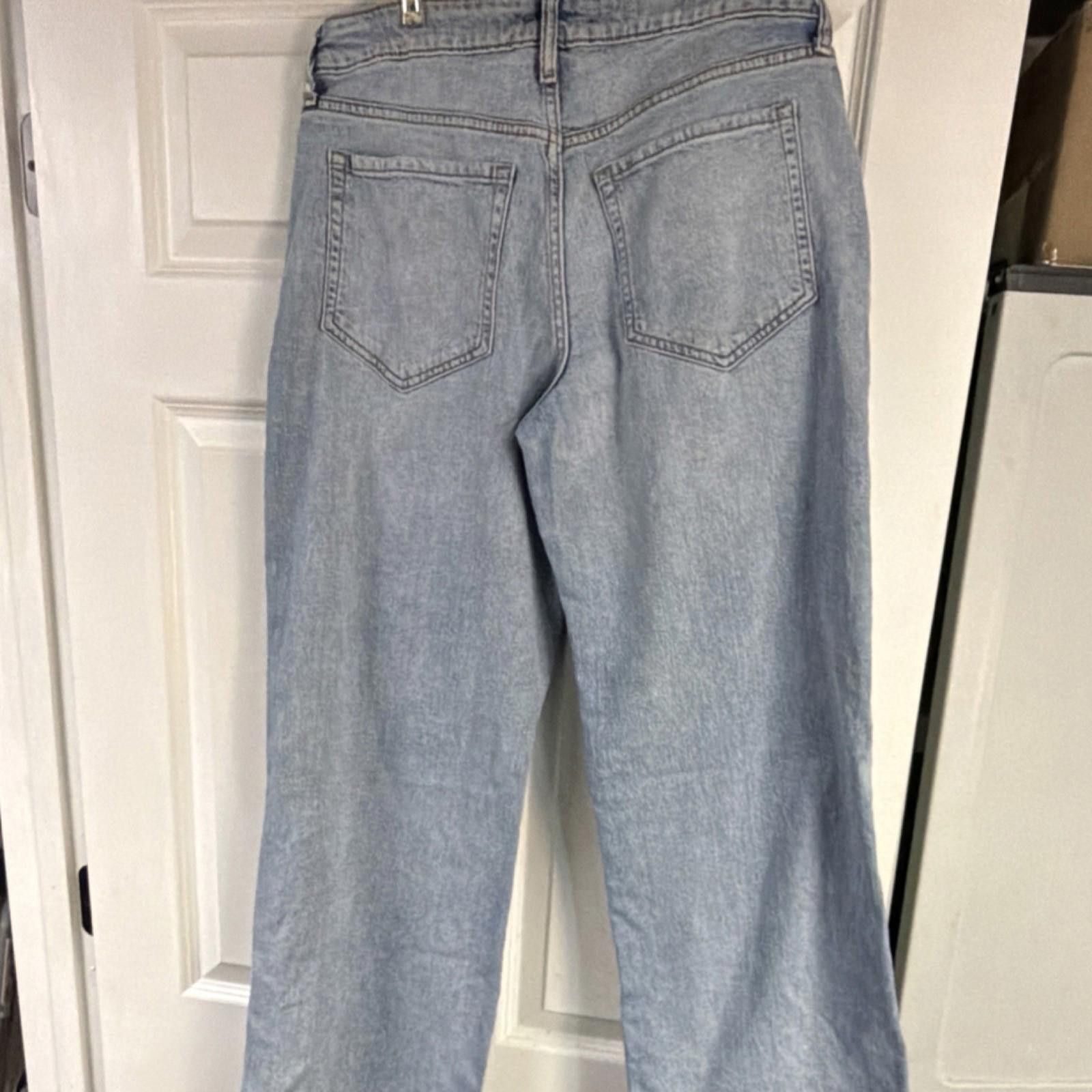 Other Wild Fable Wide-Leg Light Blue Size 10 Light Wash Women Size 32" / US 10 / IT 46 - 8 Thumbnail