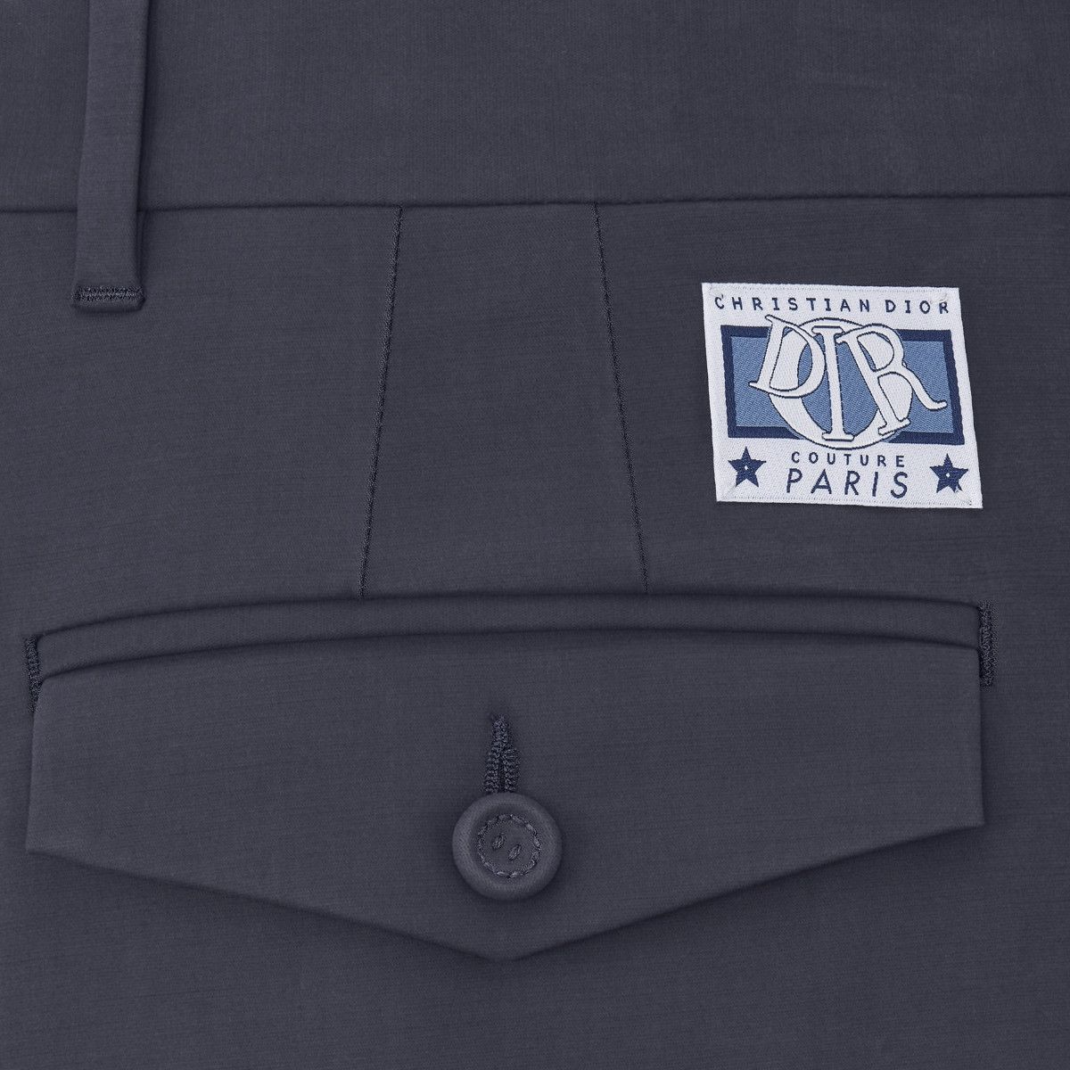 Dior o1bcso1str0226 Charm Bermuda Shorts in Navy Blue Size US 32 / EU 48 - 3 Thumbnail