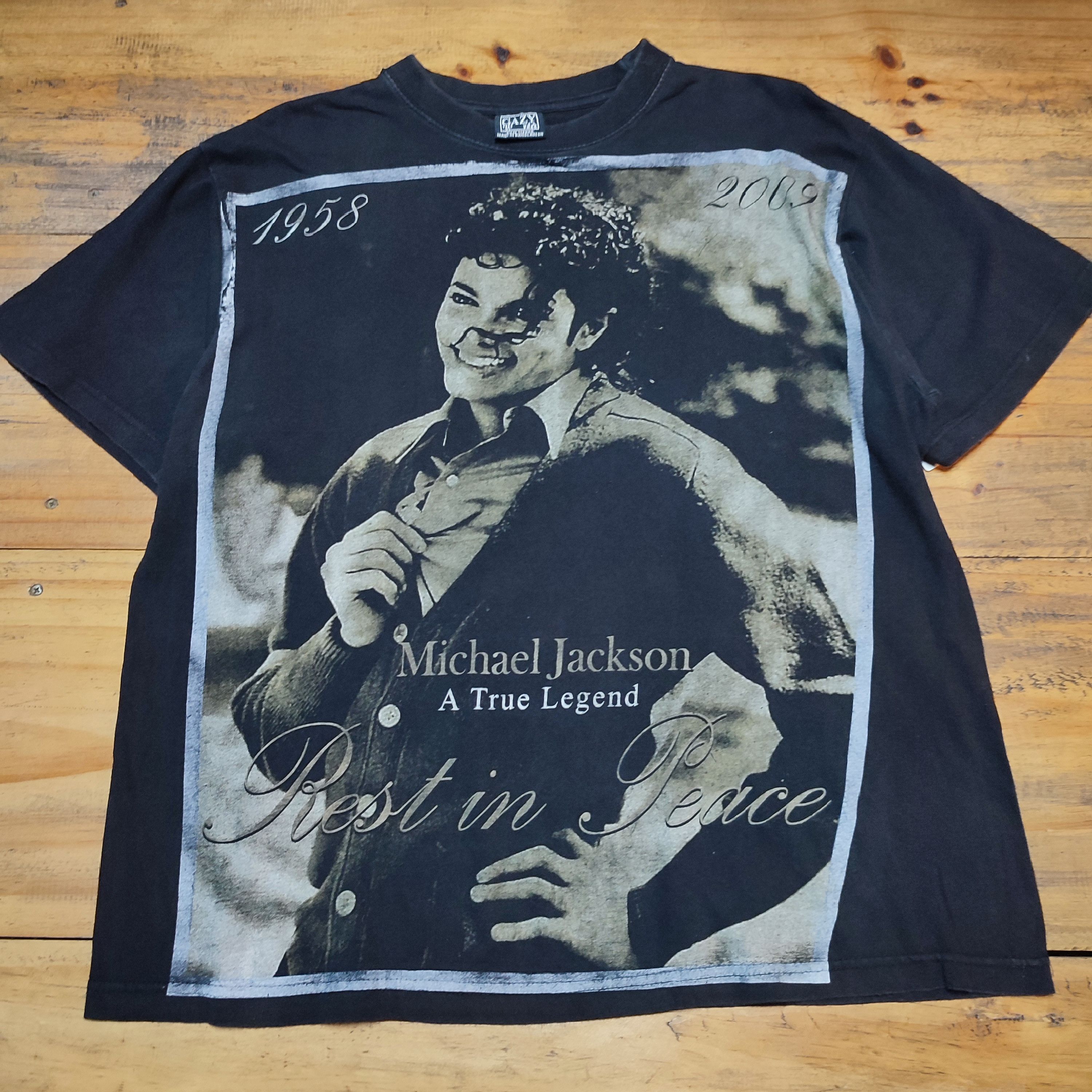 Michael Jackson × Vintage MICHAEL JACKSON T SHIRT Size US XL / EU 56 / 4 - 2 Thumbnail