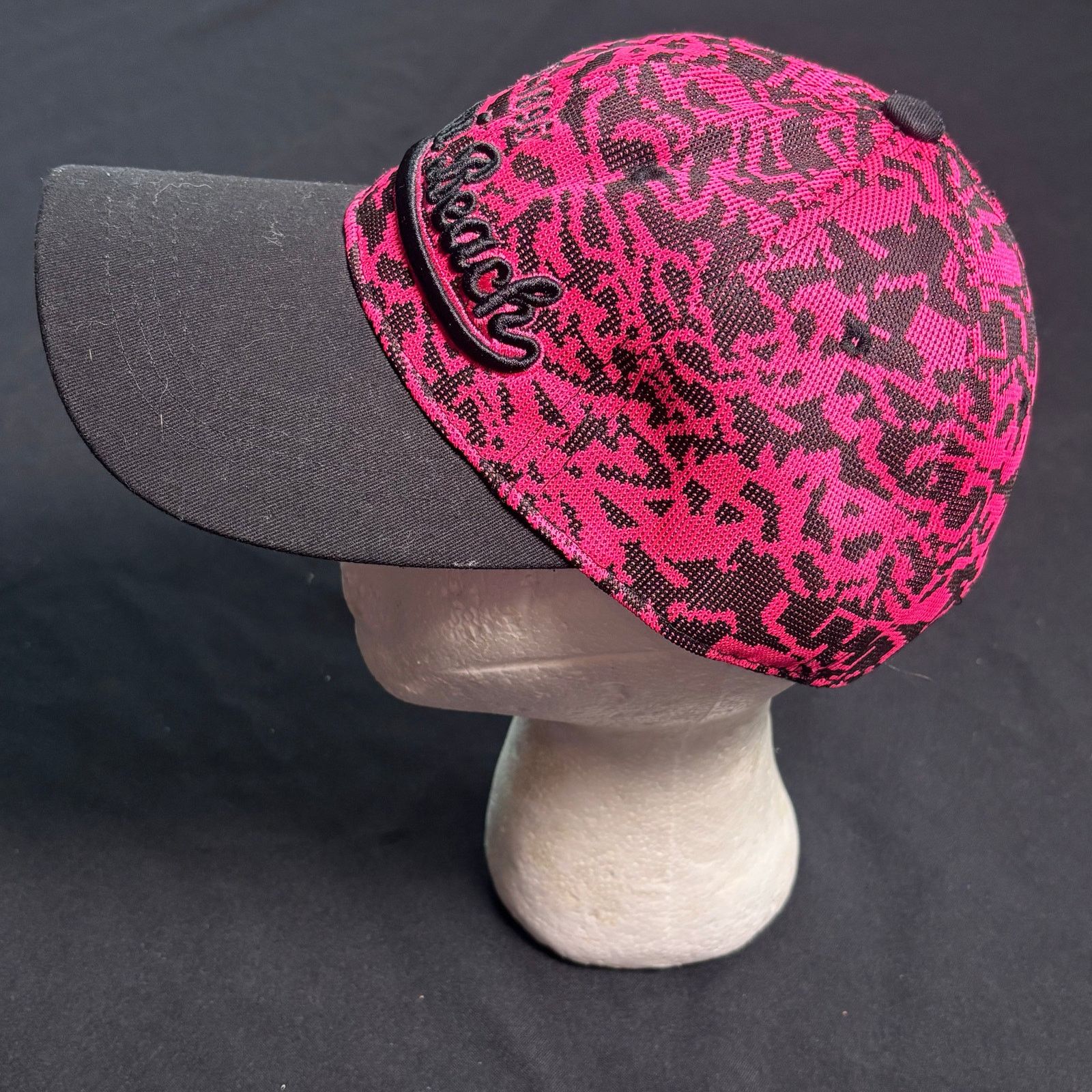 Other Pink & Black Miami Beach Hat Size ONE SIZE - 3 Thumbnail