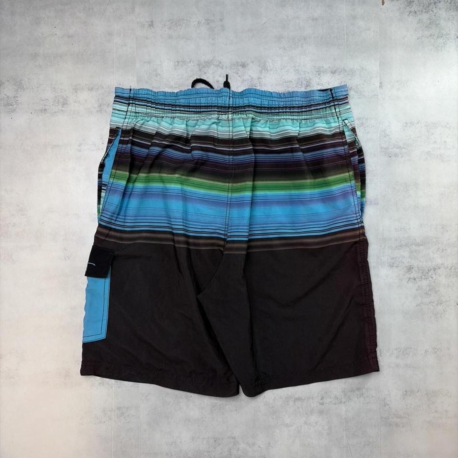 Other Y2K Blue Billasurf Grunge Baggy Board Shorts Size US 31 - 5 Thumbnail