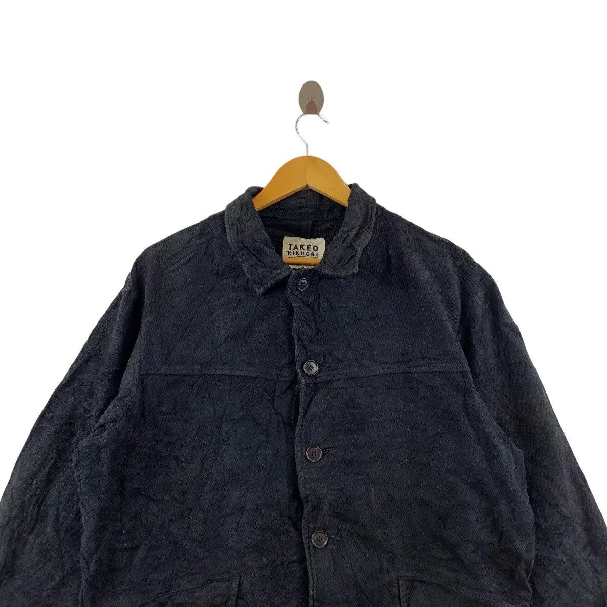 Takeo Kikuchi TAKEO KIKUCHI GENTLEMAN Collection Denim Jacket Jeans Size US XL / EU 56 / 4 - 2 Thumbnail
