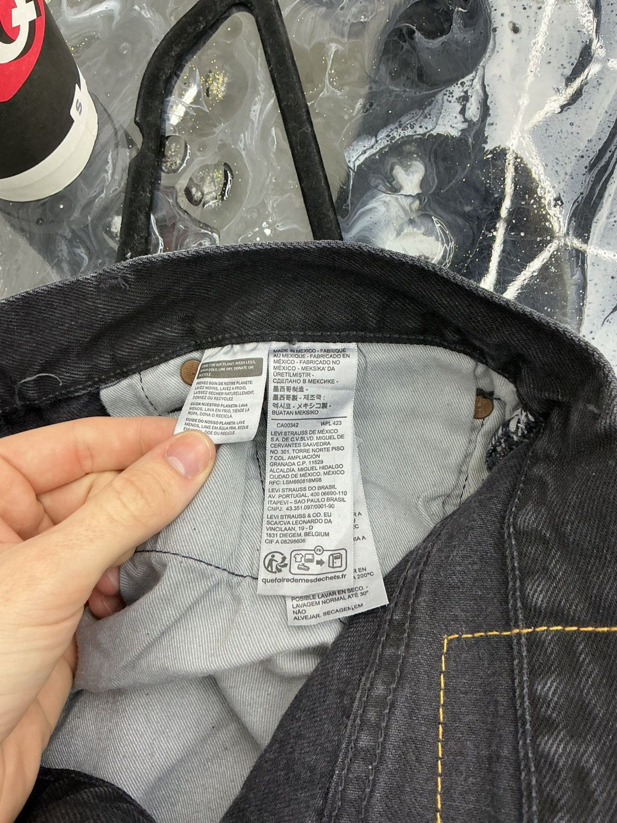 DENIM TEARS Denim Tears x Offset Jeans Black Size 31x32 Size US 31 - 9 Thumbnail