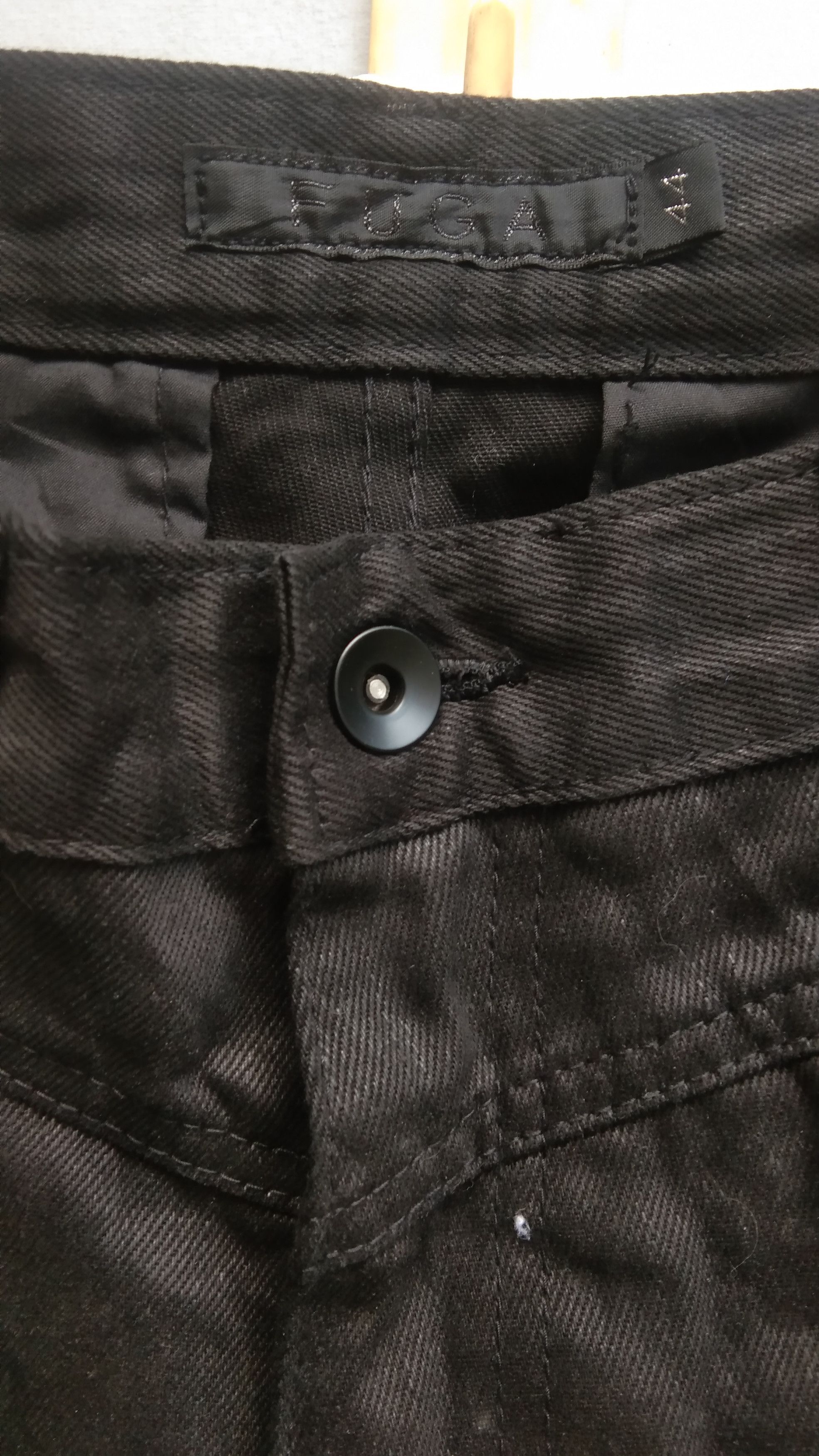GOSTAR DE FUGA Fuga black bondage pants Size 29" - 5 Thumbnail