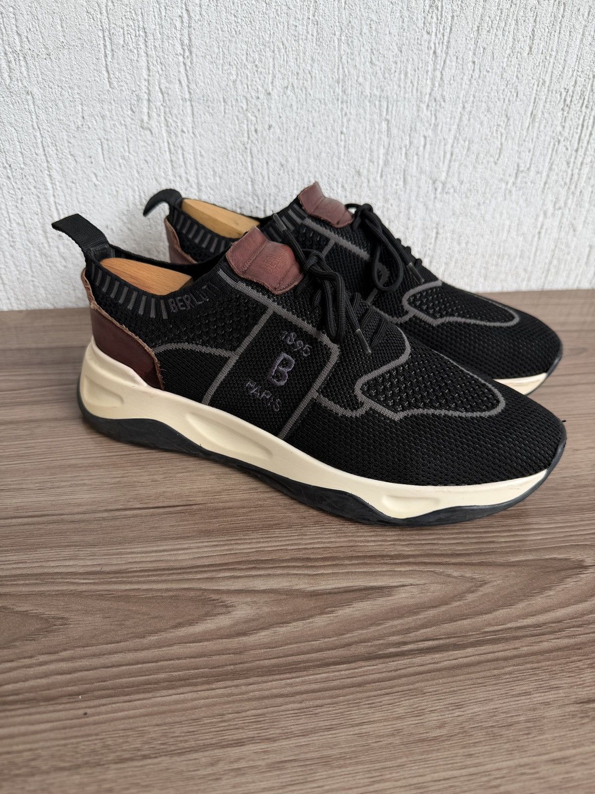 Berluti shadow knit sneaker Size US 9 / EU 42 - 3 Thumbnail