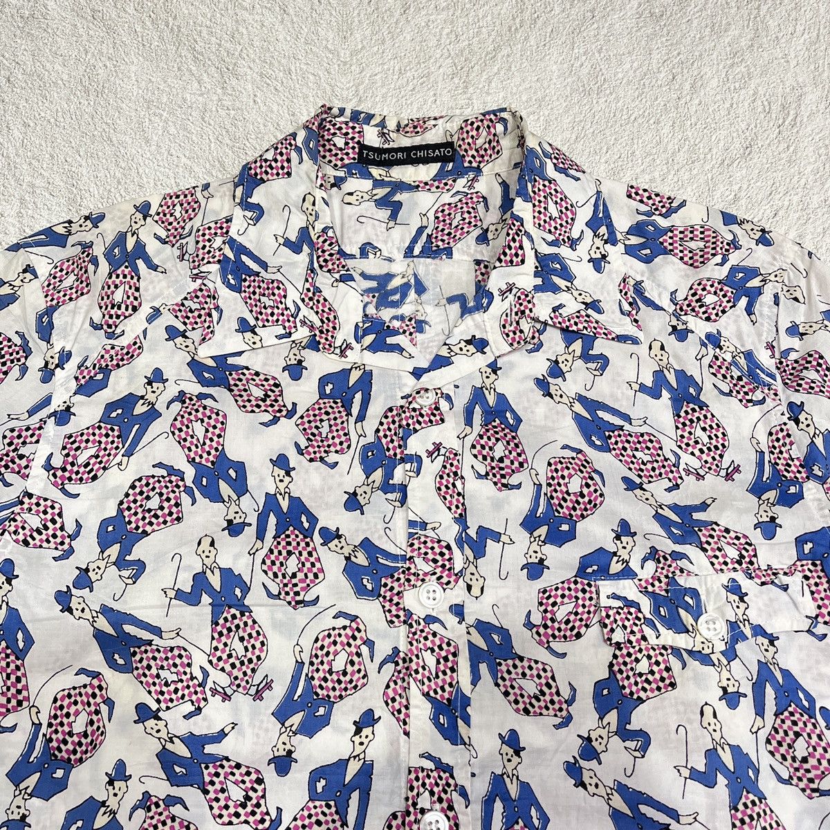 Issey Miyake Tsumori Chisato Graphic Chaplin Pattern short Issey Miyake Size US L / EU 52-54 / 3 - 2 Thumbnail