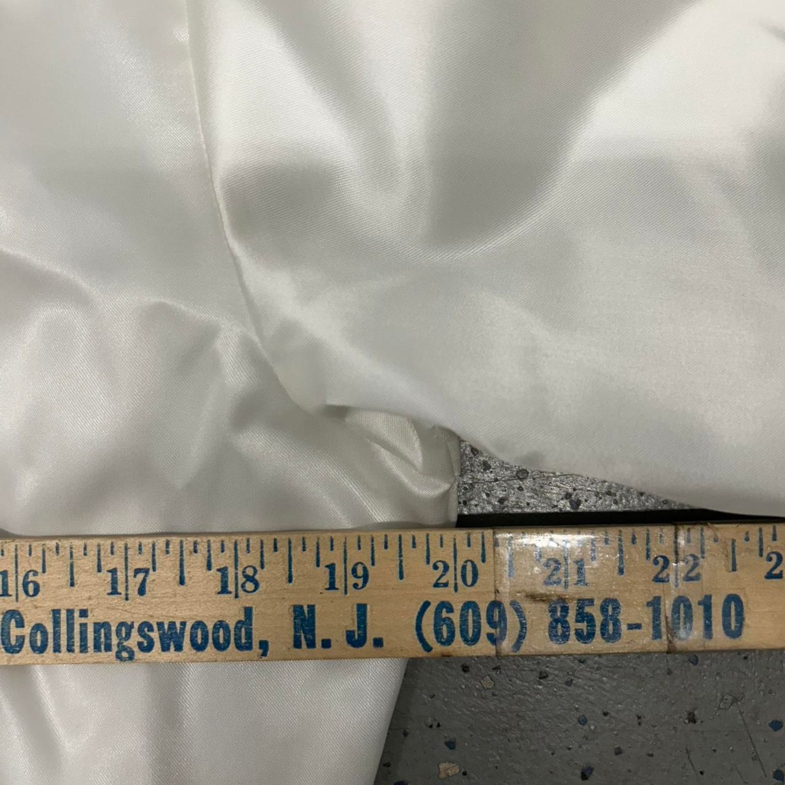 Swingster White and green vintage Salem spirit satin bomber jacket Size US S / EU 44-46 / 1 - 4 Thumbnail
