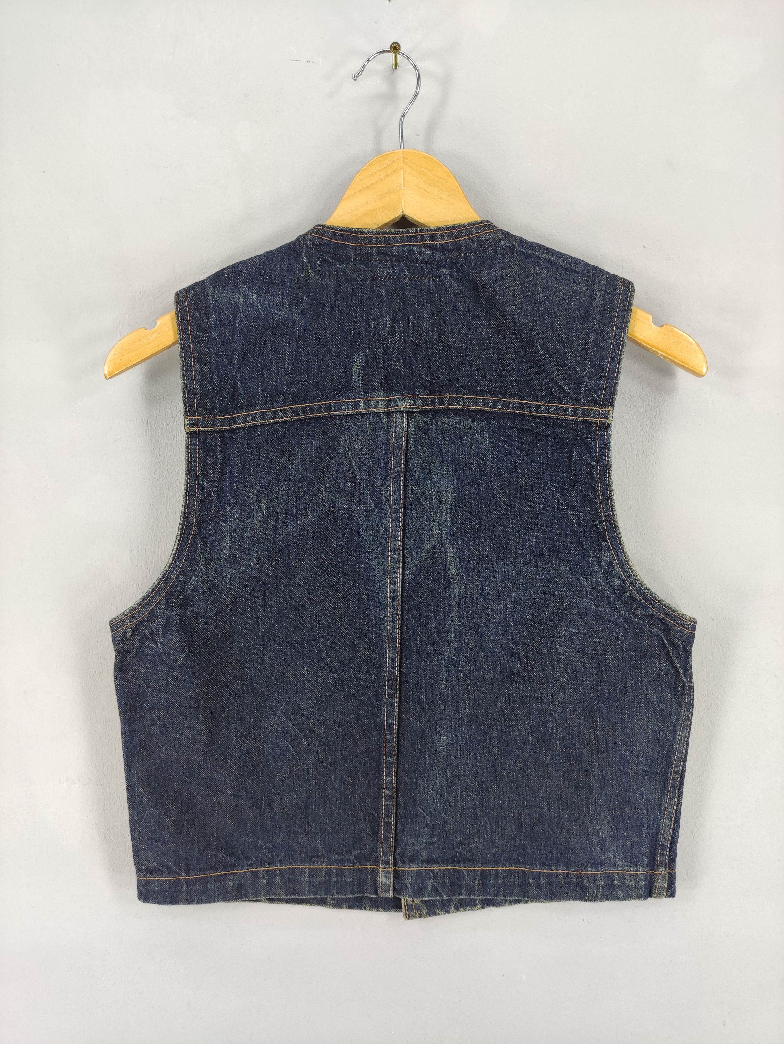 Wrangler Vintage Wrangler Denim Vest Size M / US 6-8 / IT 42-44 - 7 Thumbnail