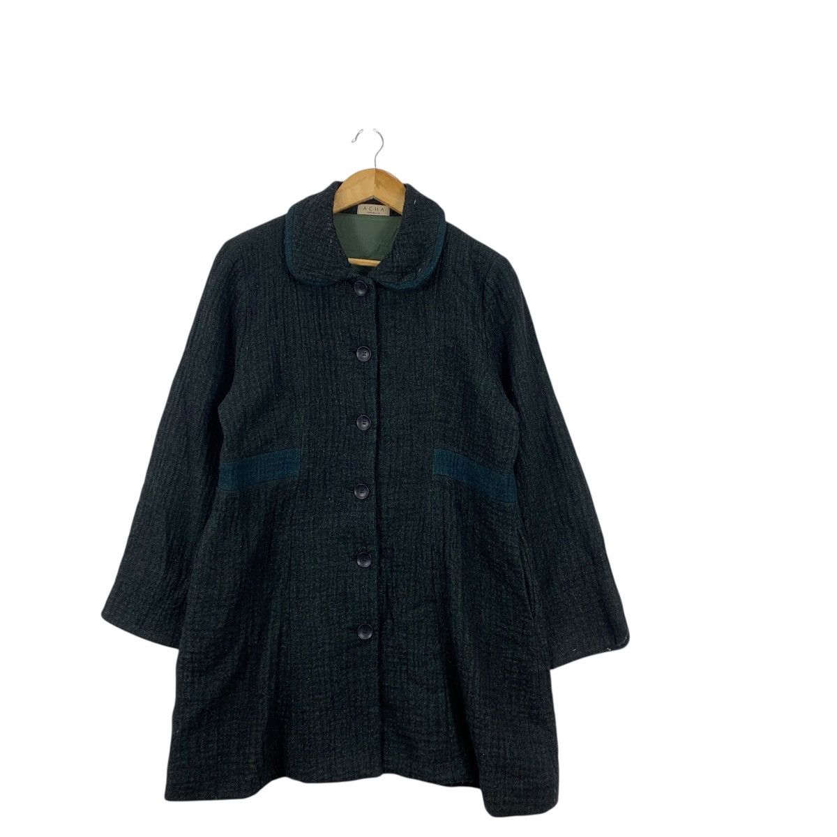 Vintage Vintage ACHA NAMBARA JAPAN Trench Coat Parka Jacket Heavy Size M / US 6-8 / IT 42-44 - 4 Thumbnail
