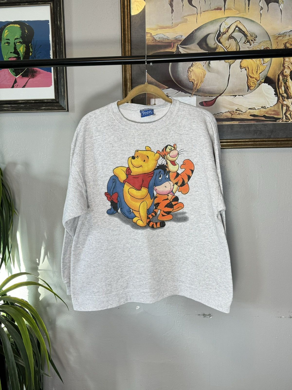 Disney × Vintage Vintage Winnie the Pooh Disney Sweatshirt Size US L / EU 52-54 / 3 - 1 Thumbnail