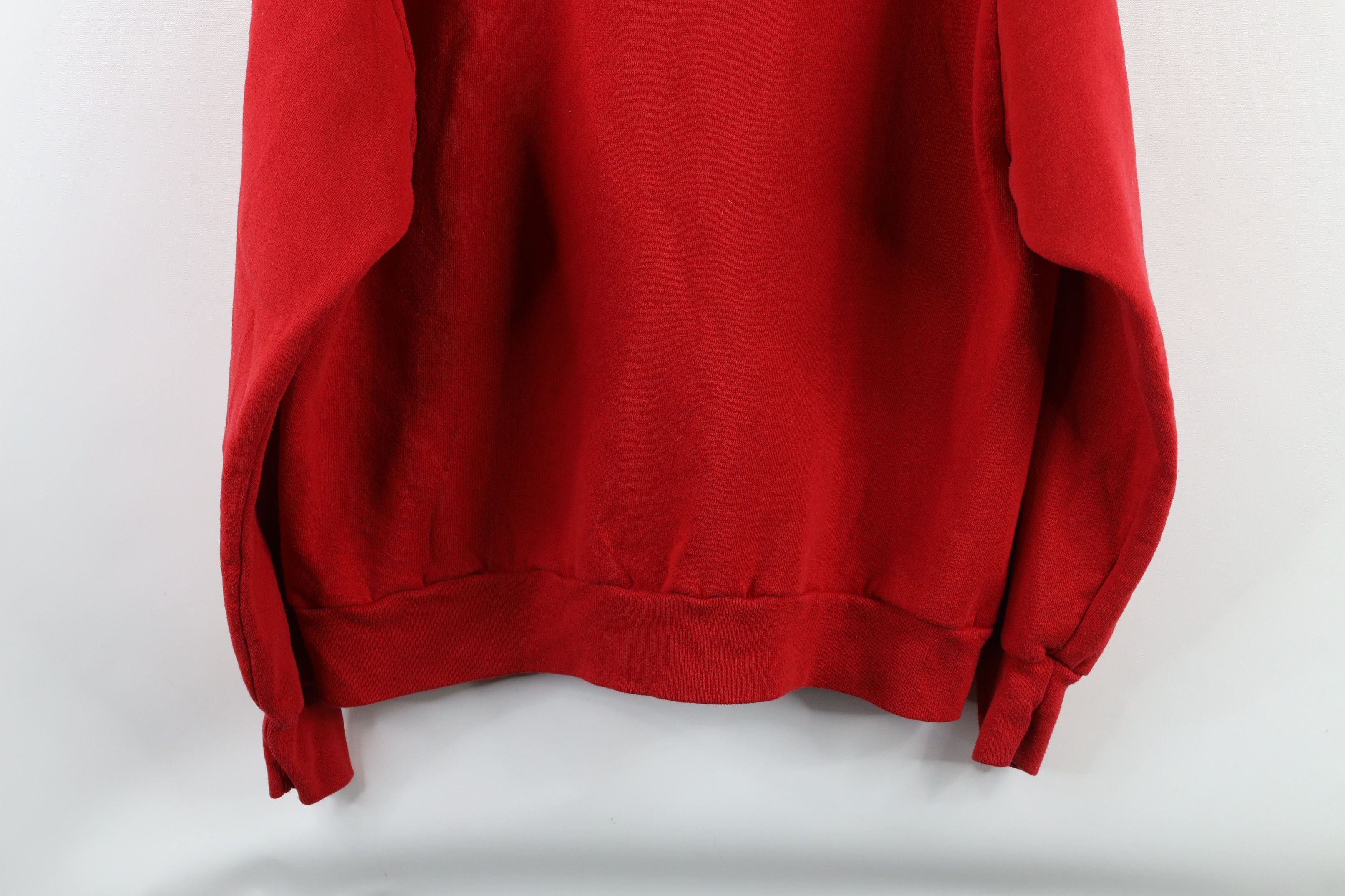 Vintage Vintage 90s Streetwear Flag Bear Turtleneck Sweatshirt USA Size L / US 10 / IT 46 - 11 Thumbnail