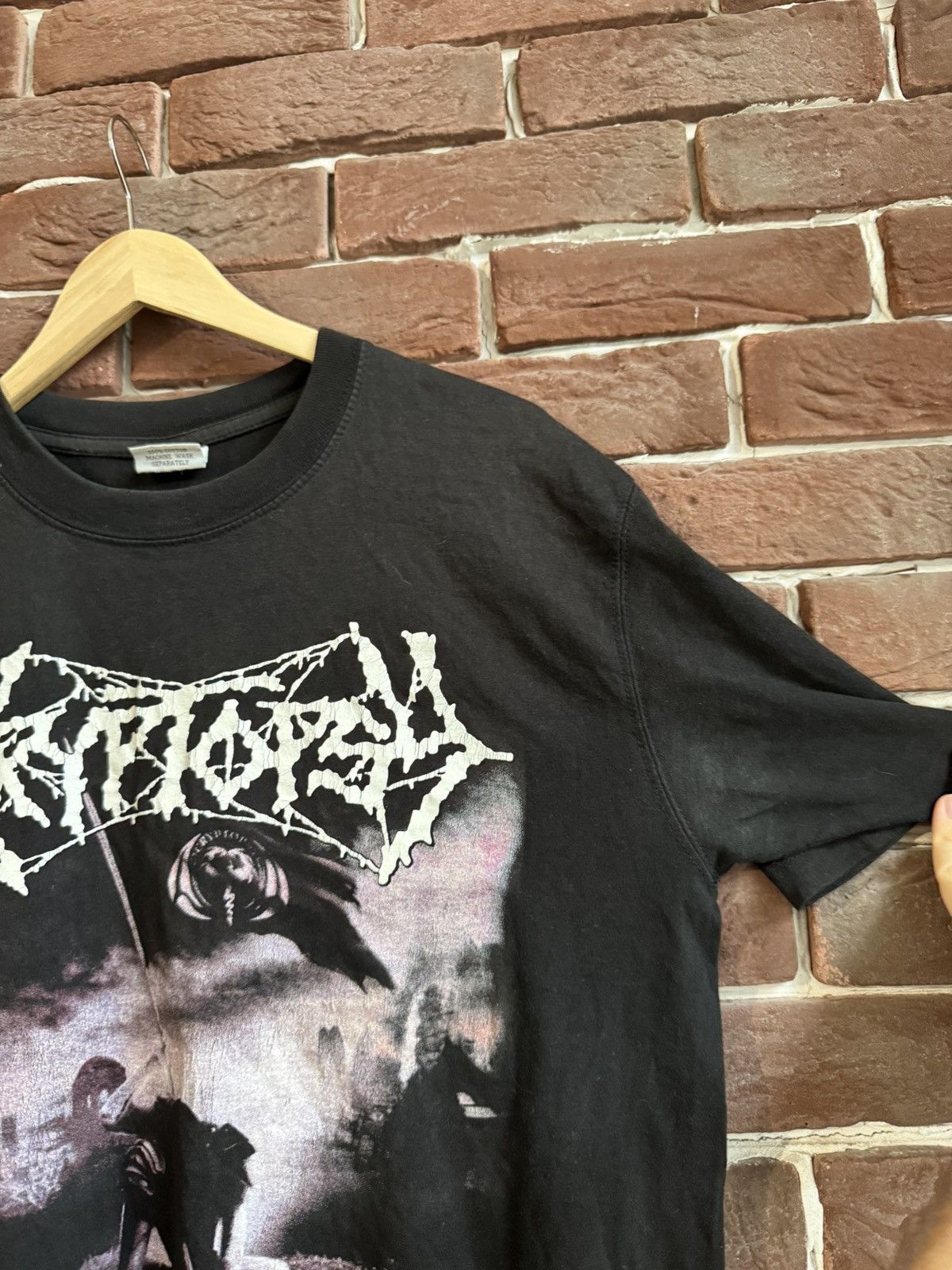 Band Tees VINTAGE 00s CRYPTOPSY Once was Not death metal BAND TEE Size US L / EU 52-54 / 3 - 6 Thumbnail