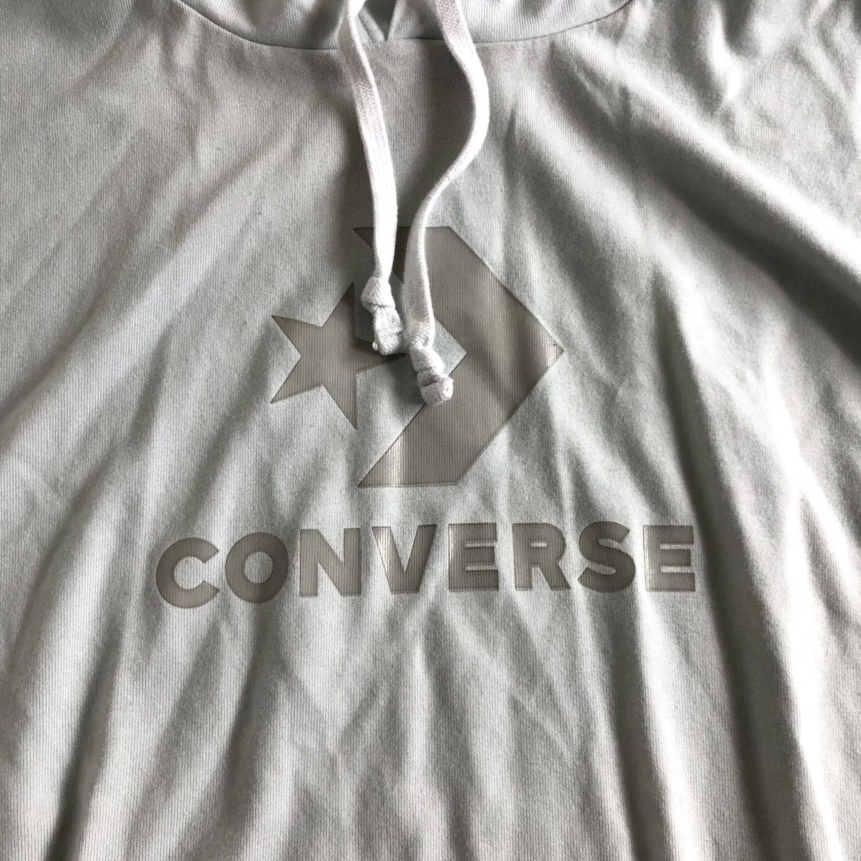 Converse Converse Hoodie Dress Gray Women XS With Pockets Oversized Hoodie Dress Size XS / US 0-2 / IT 36-38 - 3 Thumbnail