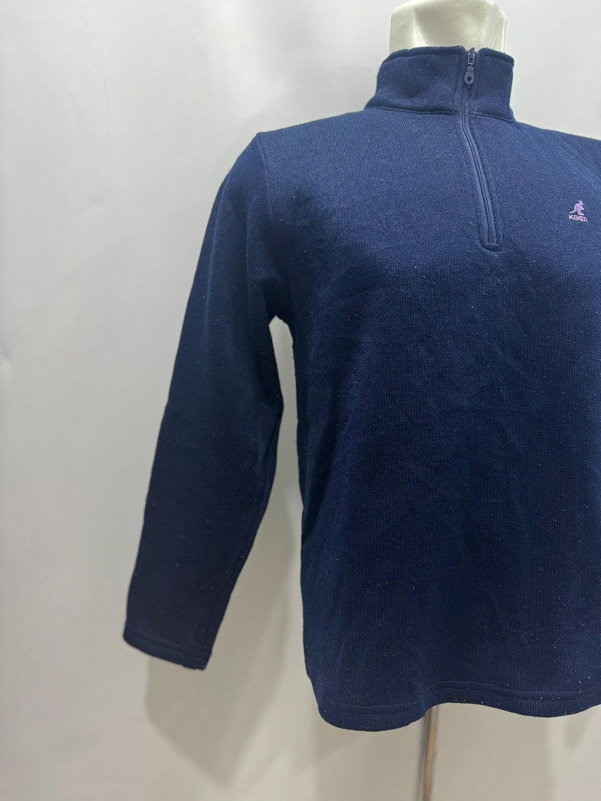 Kangol × Vintage Vintage Kangol Sport minimalist Logo Half Zipper KGSP Kangol Size US L / EU 52-54 / 3 - 4 Thumbnail