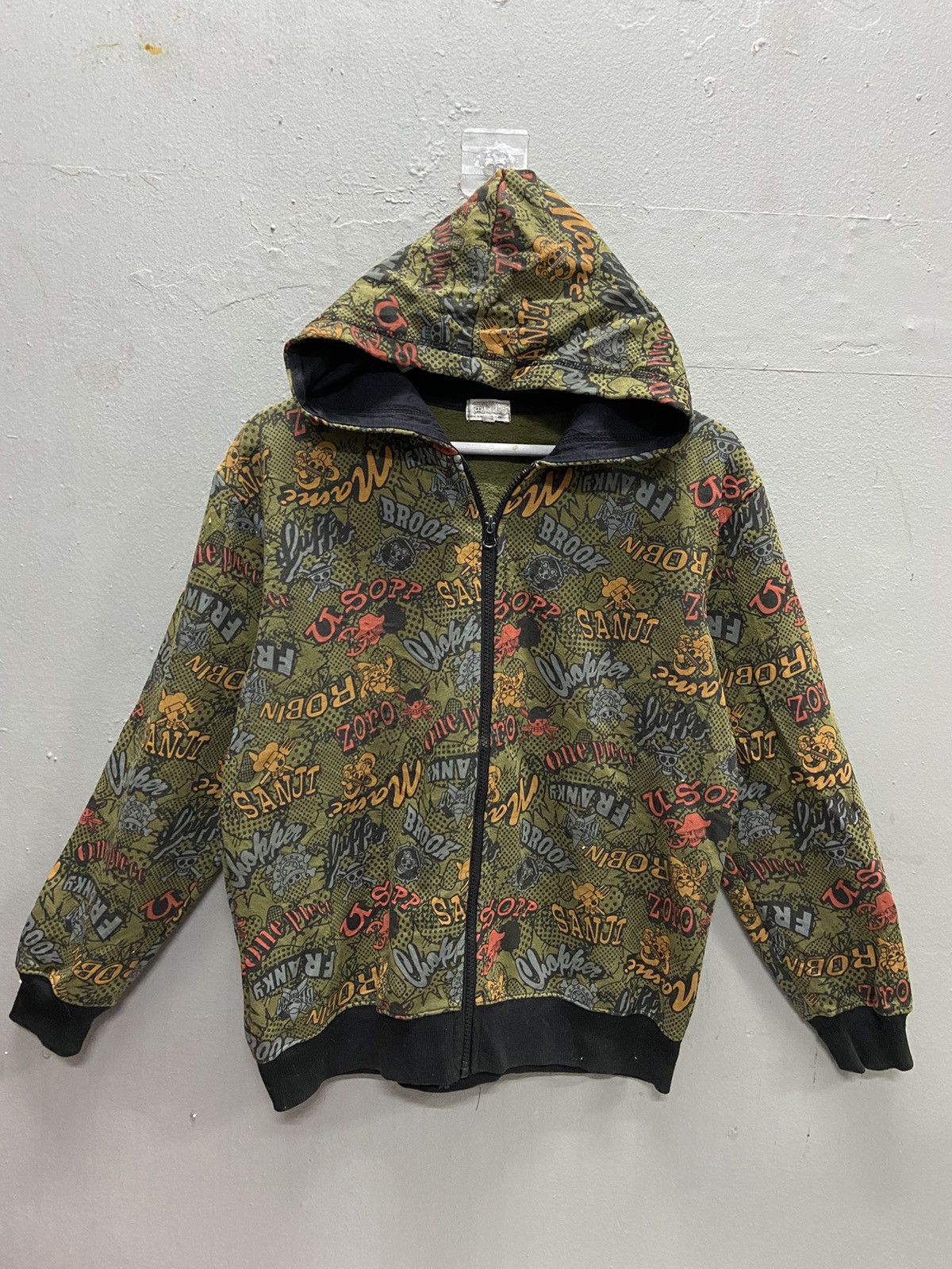 One Piece ONE PIECE FULL PRINT ZIPPER HOODIE Size US S / EU 44-46 / 1 - 1 Thumbnail