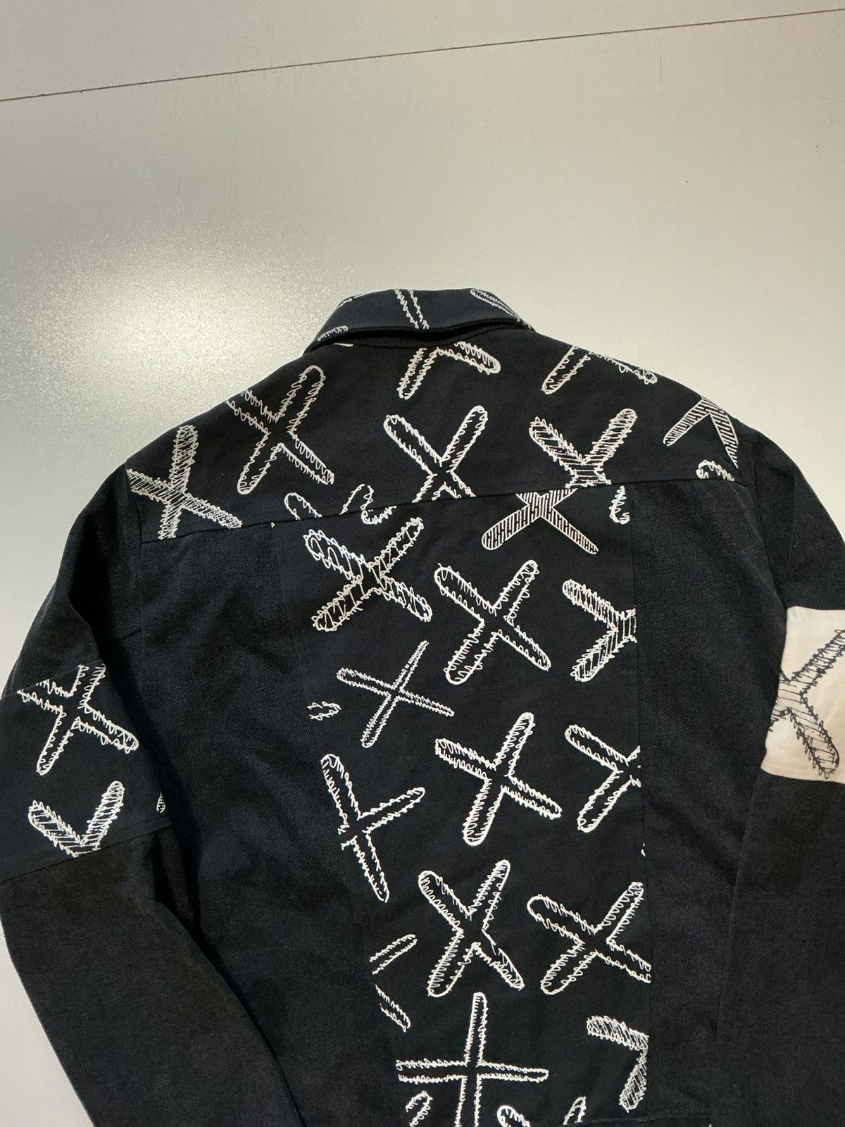 Kaws Kaws X Art Custom Made Sample Denim Jean Trucker Jacket Size US M / EU 48-50 / 2 - 5 Thumbnail