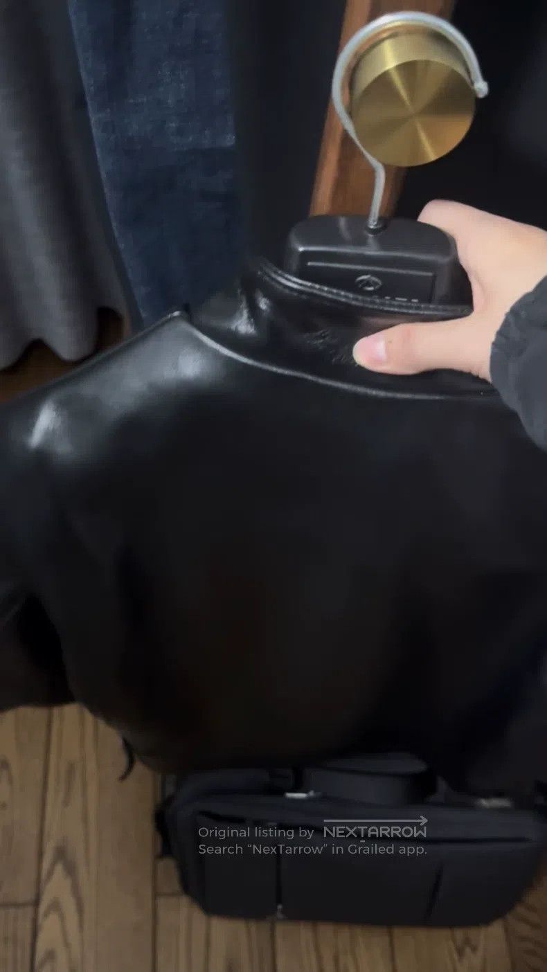 Other NYC 141 Coffee Knight stands up for a cowhide motorcycle Size US M / EU 48-50 / 2 - 1 Thumbnail