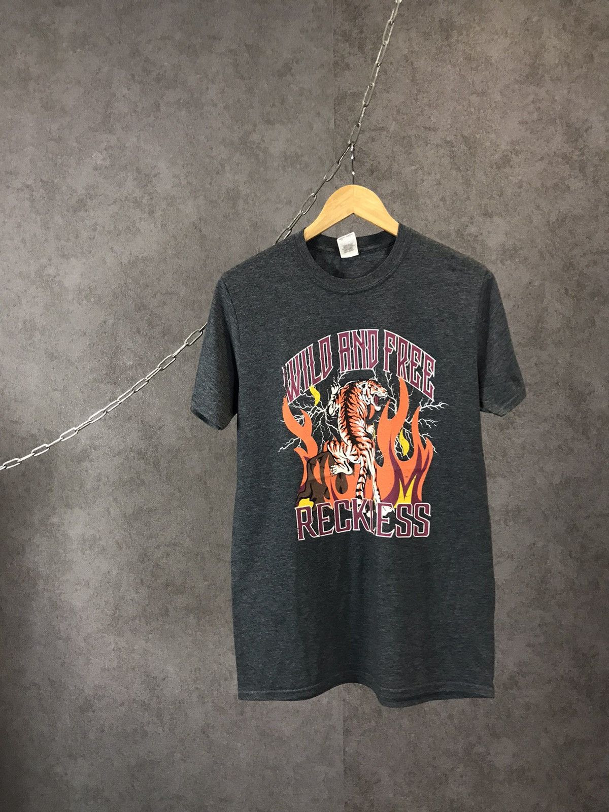 Other Wild and Free Reckless other tiger tee Size US S / EU 44-46 / 1 - 1 Thumbnail