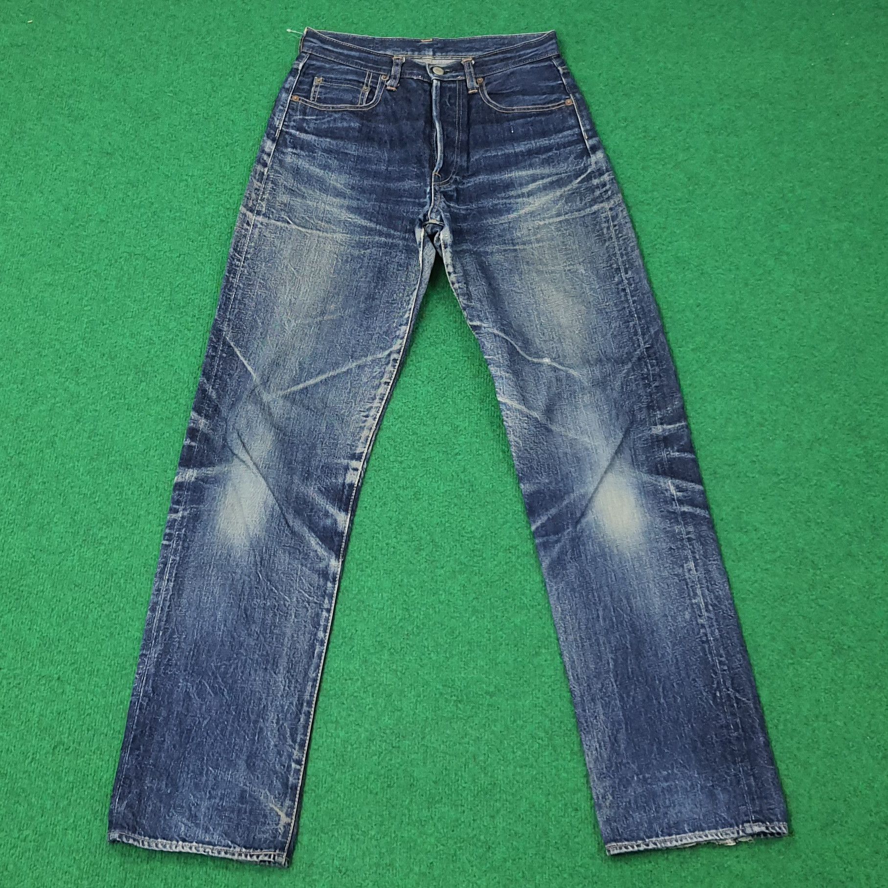 Hysteric Glamour Vintage Hysteric Glamour Selvedge Custom Logo Jeans C265N25 Size US 27 - 5 Thumbnail