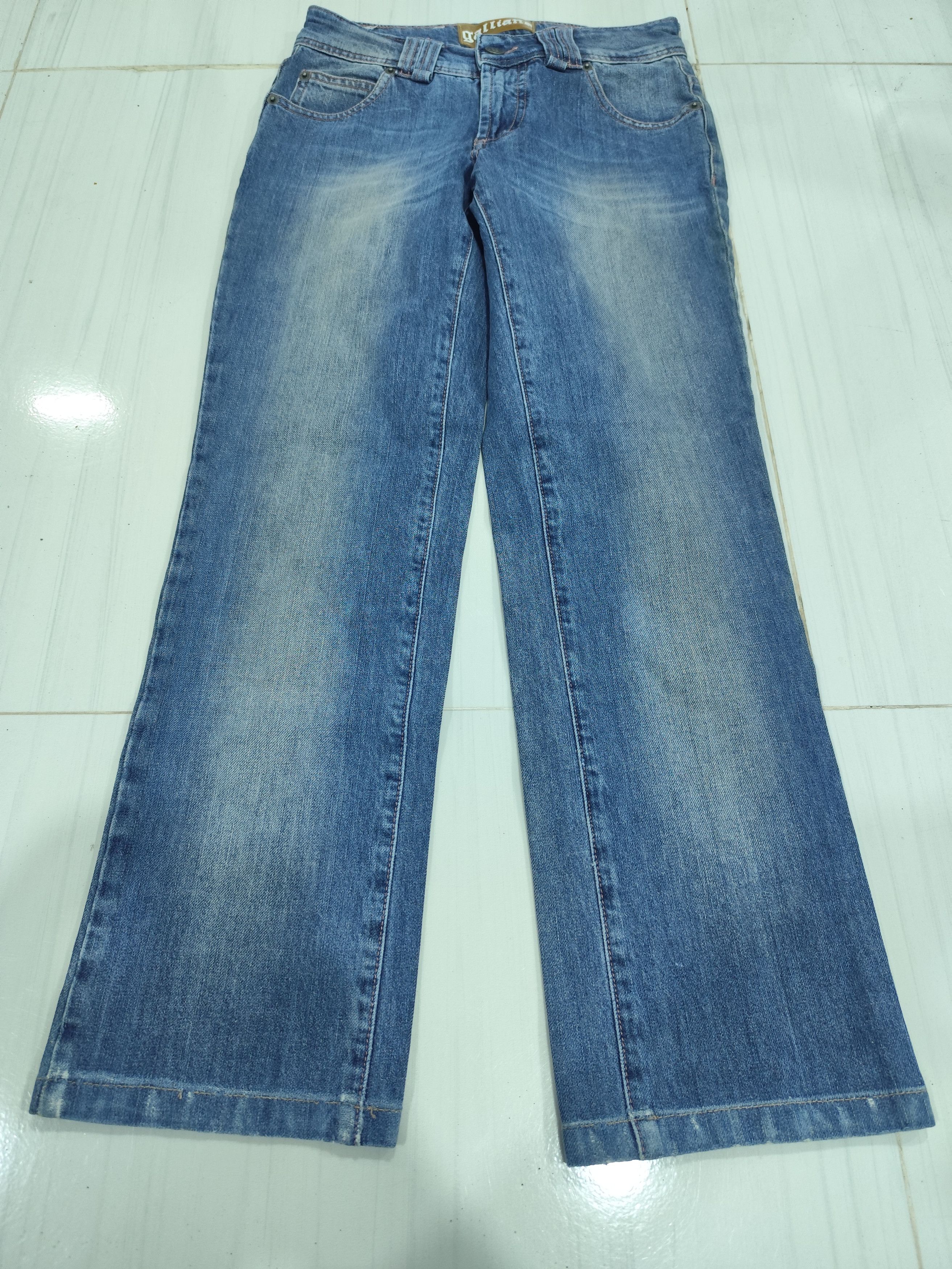 John Galliano GALLIANO JEANS Size 26" / US 2 / IT 38 - 2 Thumbnail